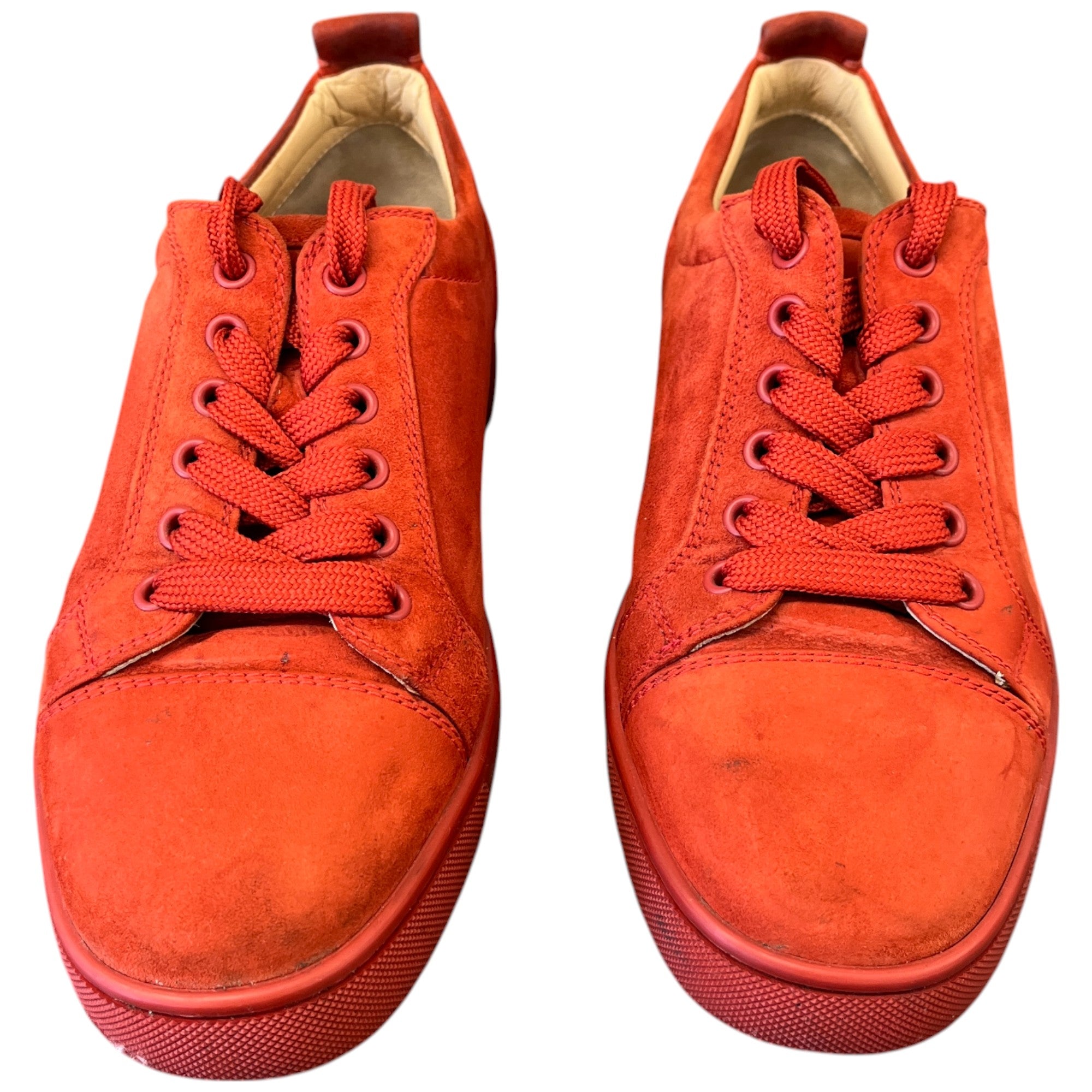 Men's Louis Junior Low Trainers Red Size EU 40 / UK 6