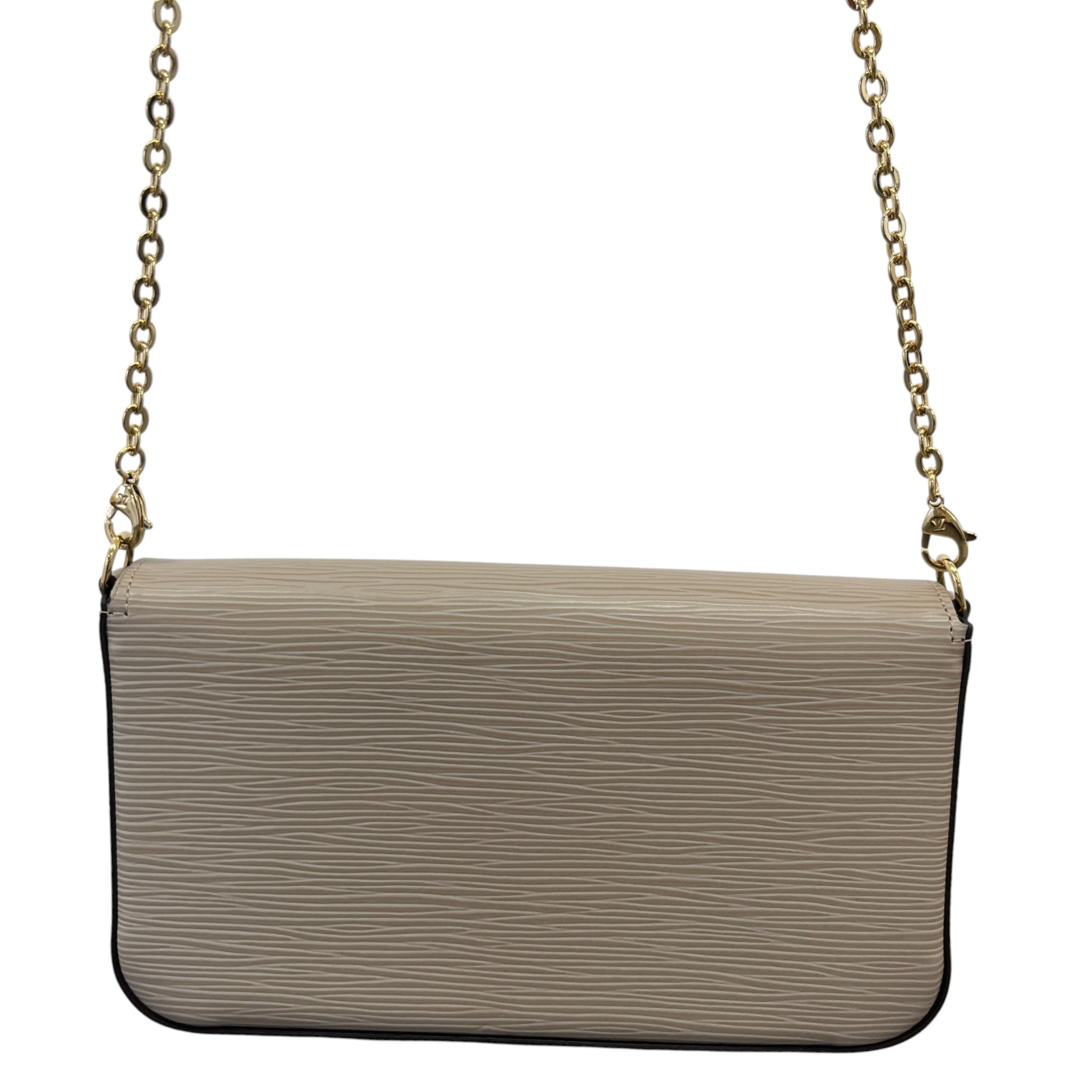 Women's Epi Felicie Pochette Handbag Beige