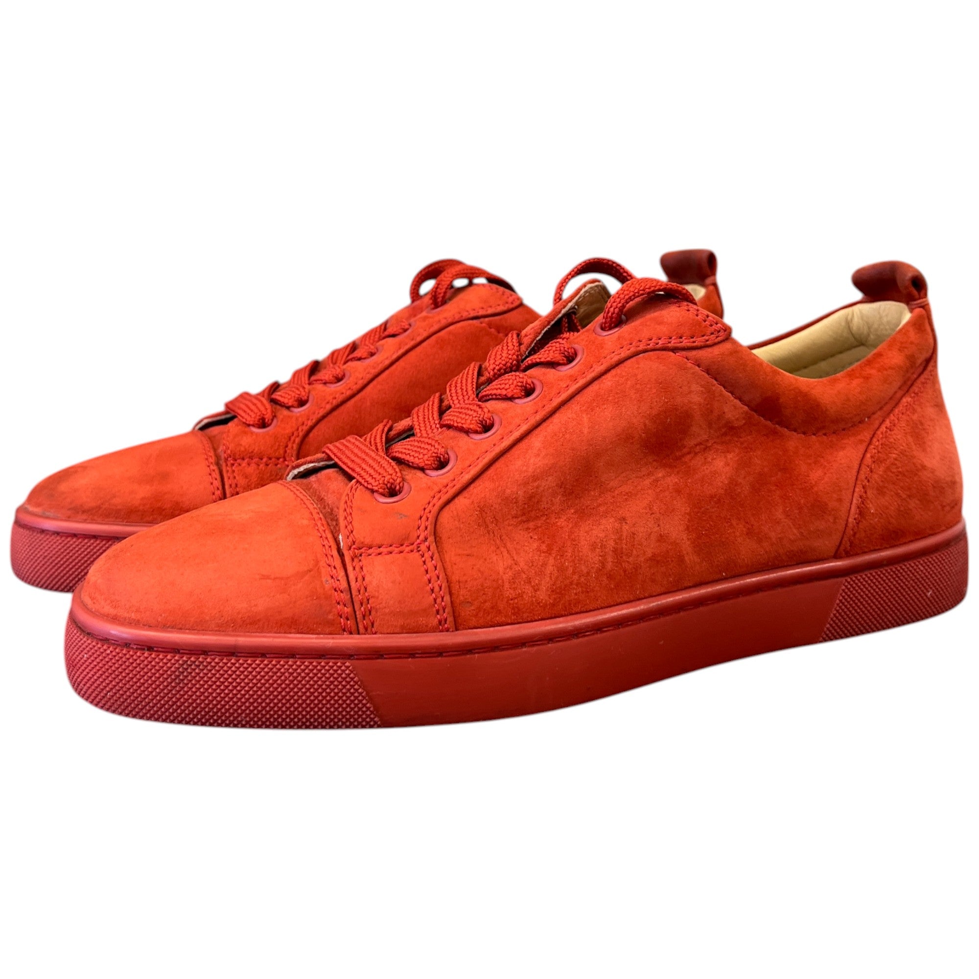 Men's Louis Junior Low Trainers Red Size EU 40 / UK 6