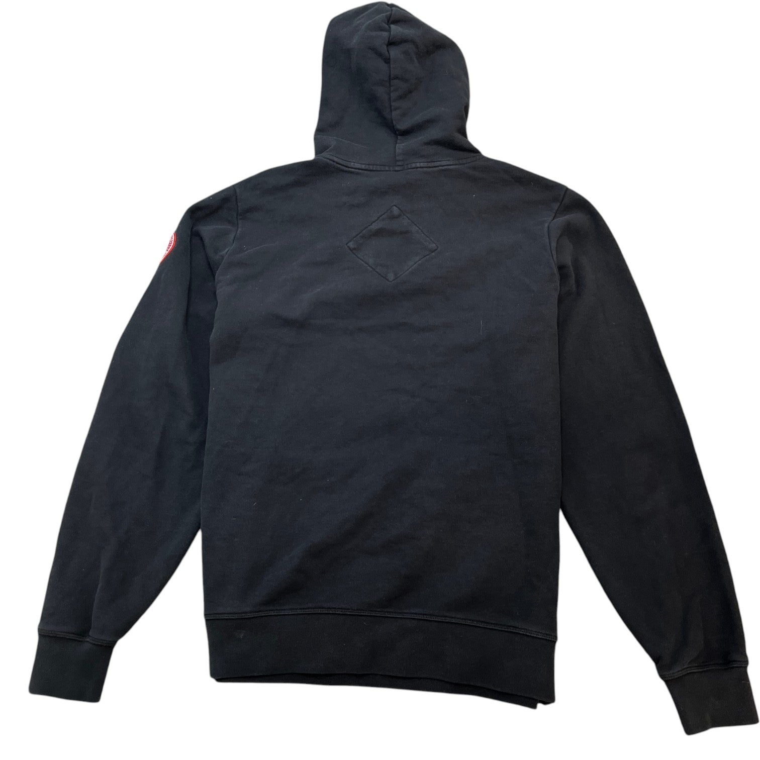 Men's Embroidered Logo Hoodie Black Size L
