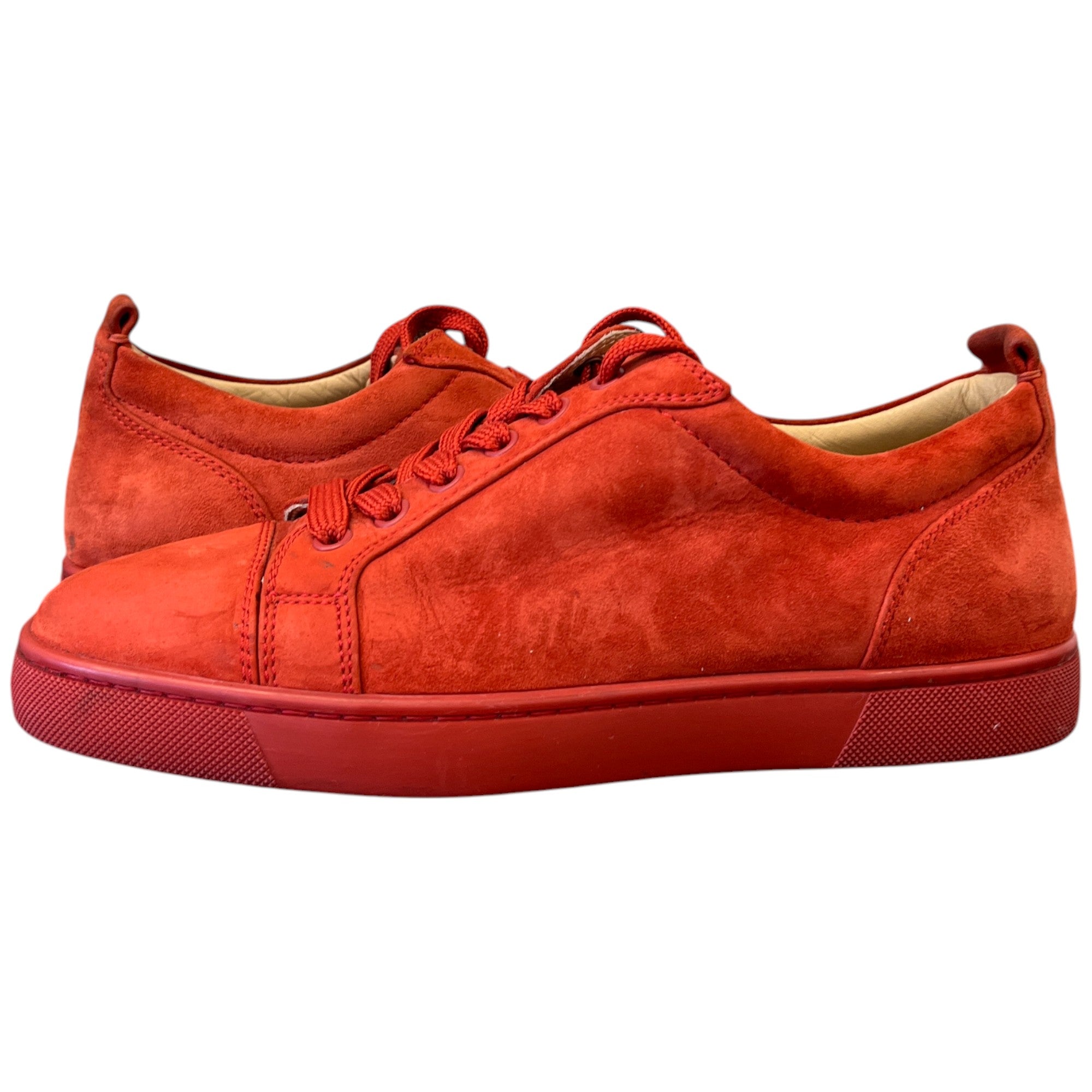 Men's Louis Junior Low Trainers Red Size EU 40 / UK 6