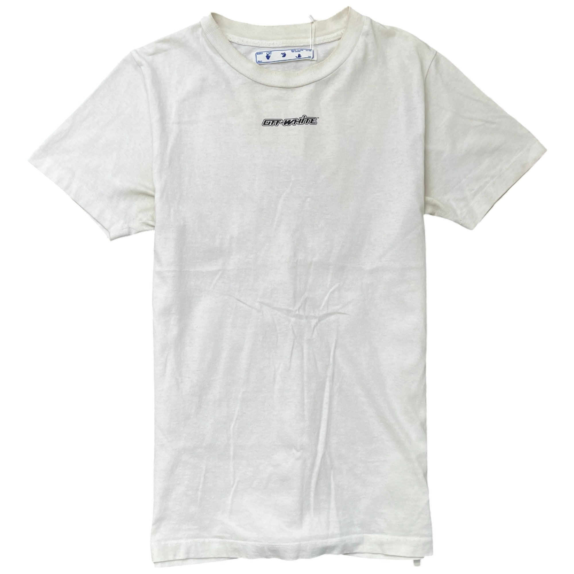 Men's Arrow Logo T-Shirt White Size S