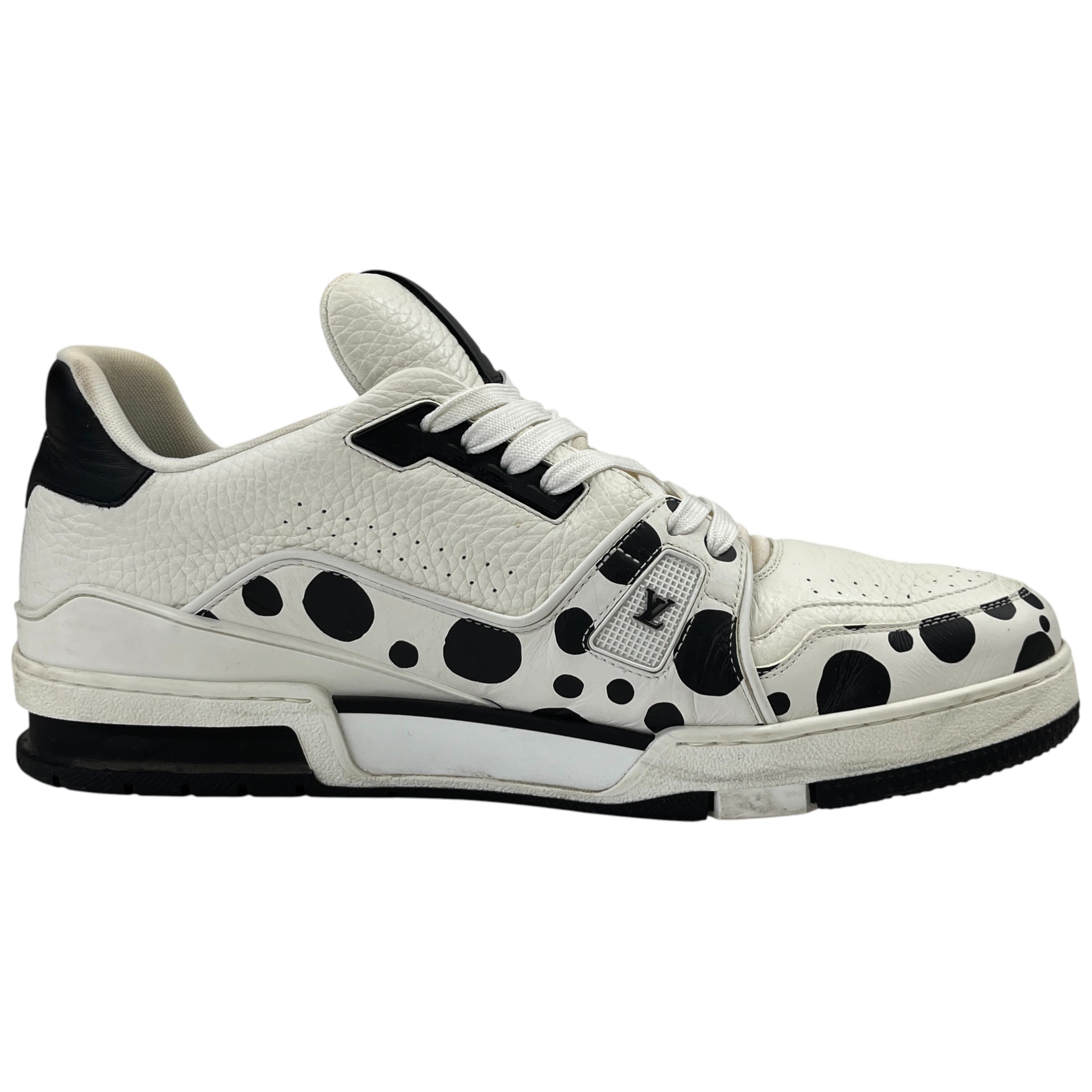 Men's X Yayoi Kusama Lv Low Trainers White Size EU 45 / UK 11