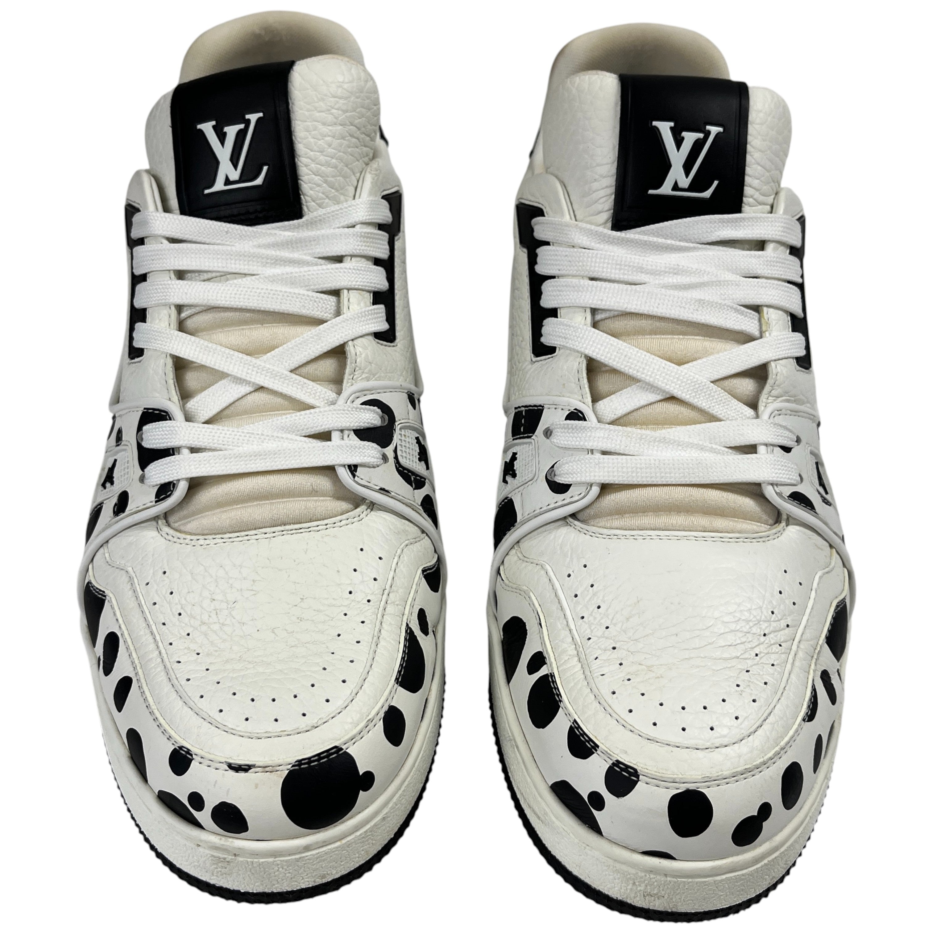 Men's X Yayoi Kusama Lv Low Trainers White Size EU 45 / UK 11