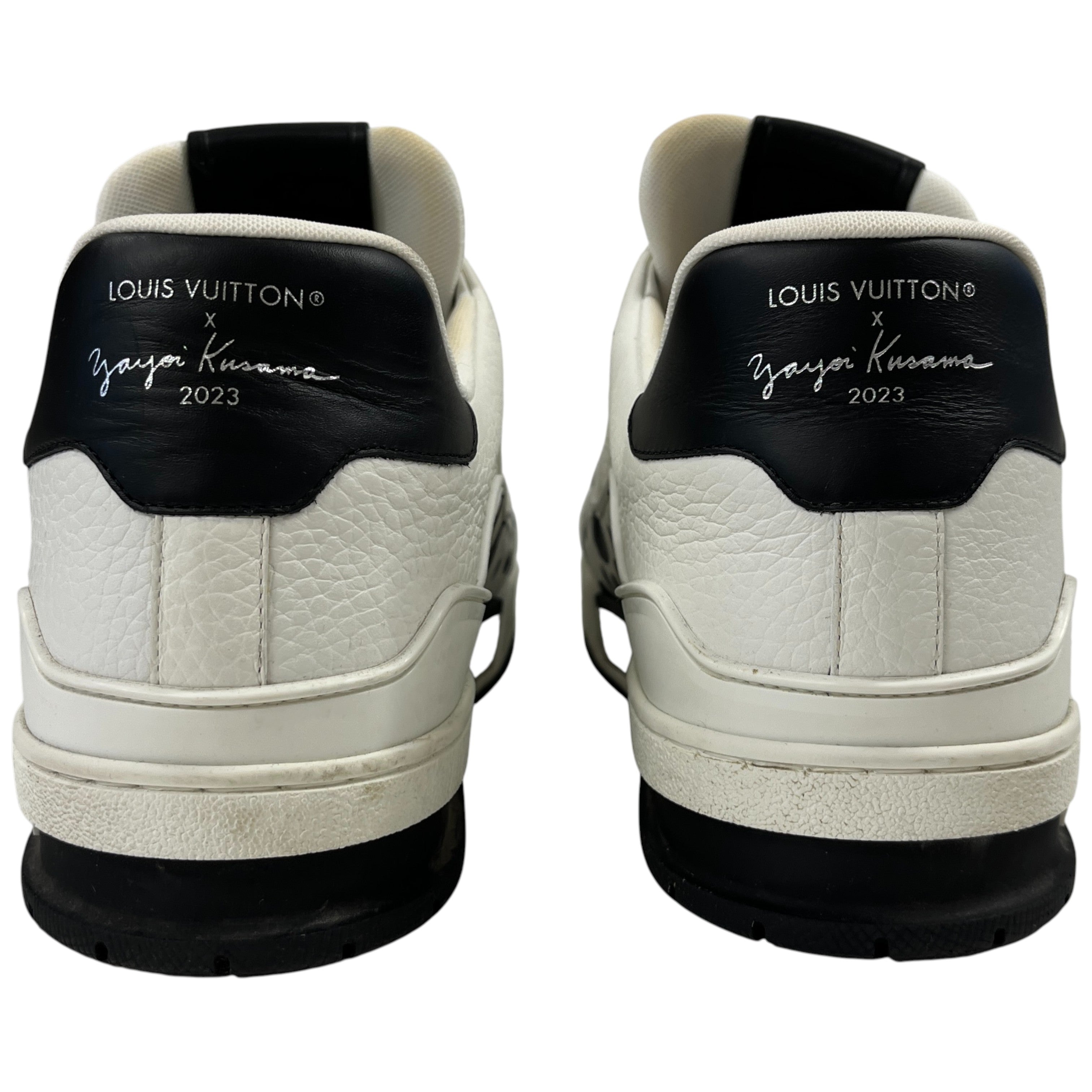 Men's X Yayoi Kusama Lv Low Trainers White Size EU 45 / UK 11