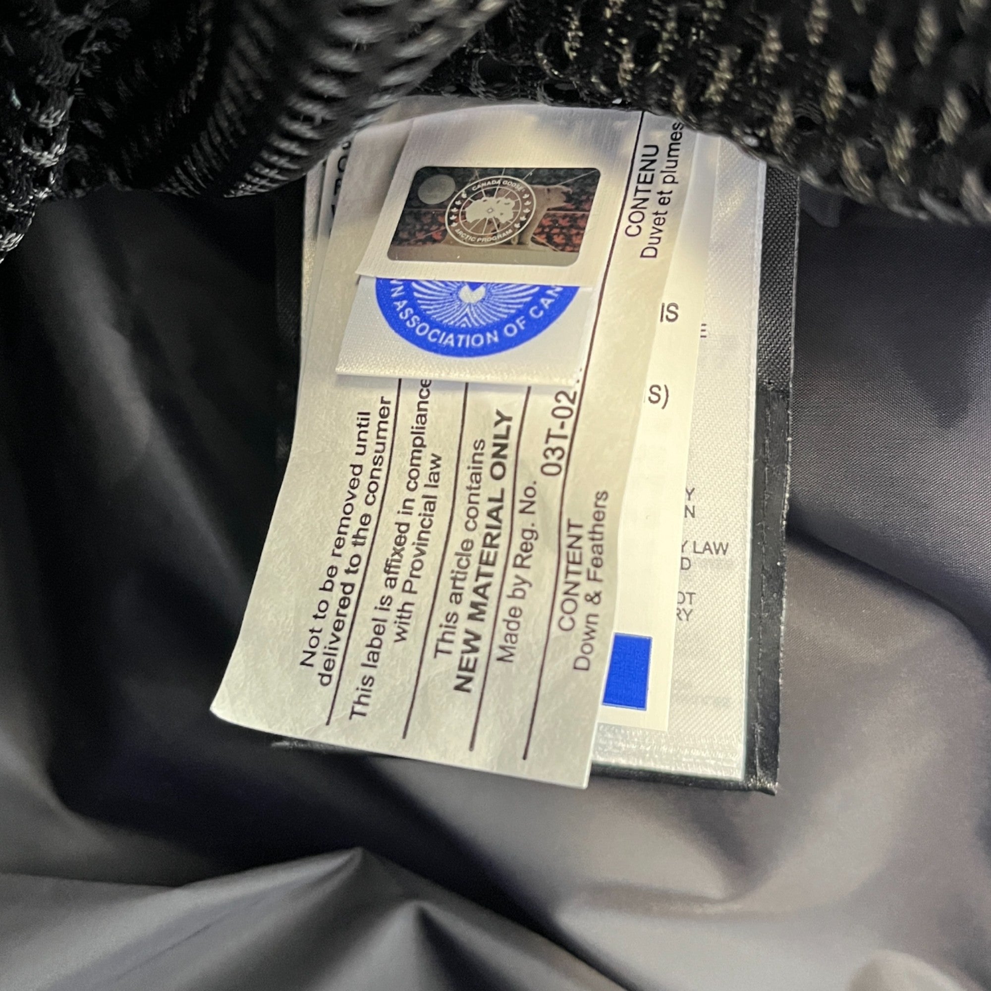 Men's Erickson Down Jacket Blue Size L