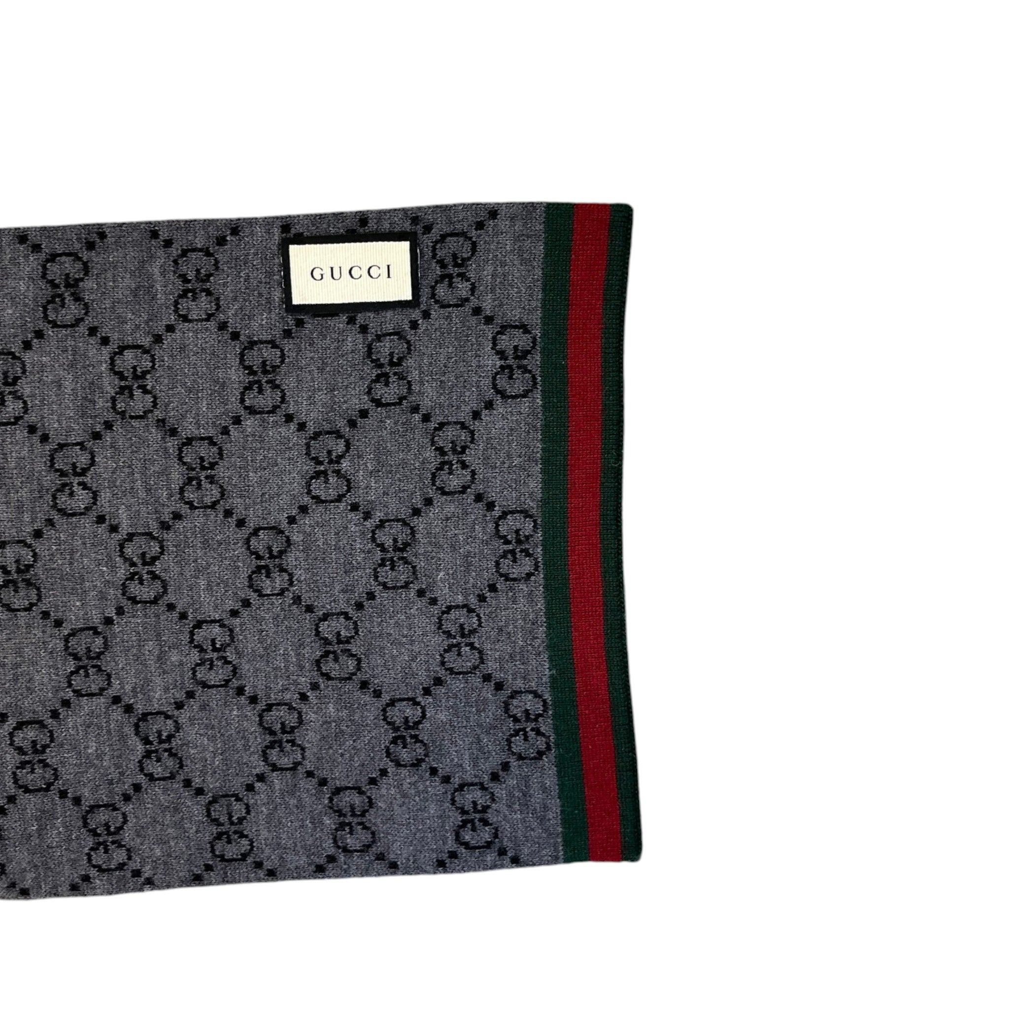 Men's Gg Supreme Scarf Grey