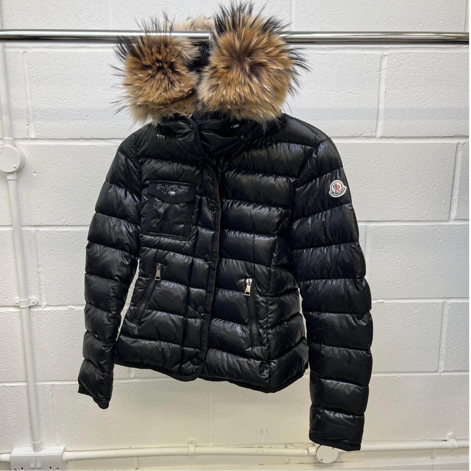 Women's Amoise Down Jacket Black Size 2 / UK 12