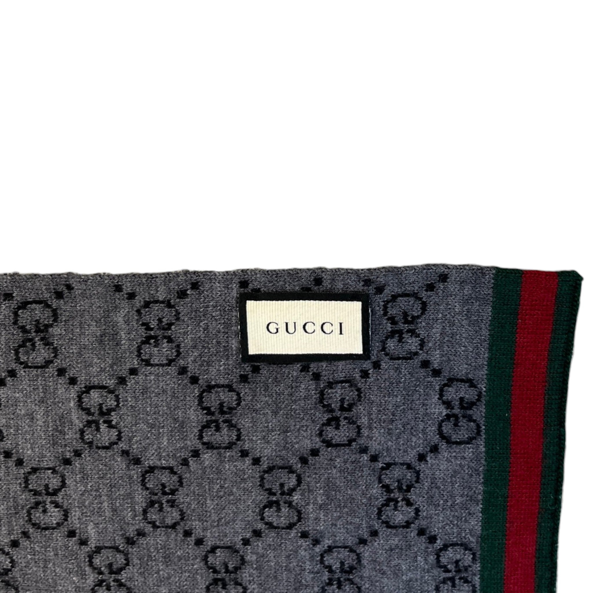 Men's Gg Supreme Scarf Grey