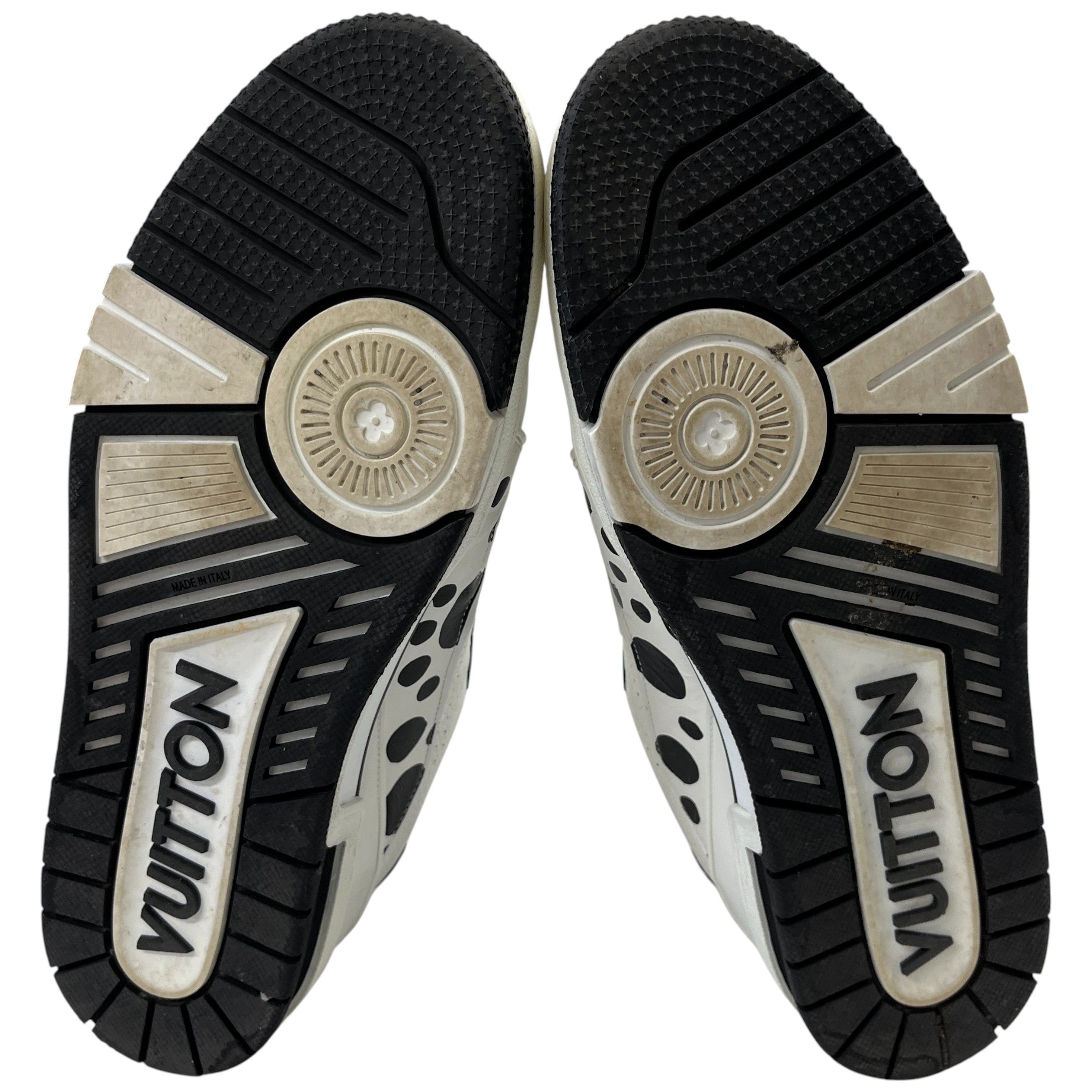 Men's X Yayoi Kusama Lv Low Trainers White Size EU 45 / UK 11