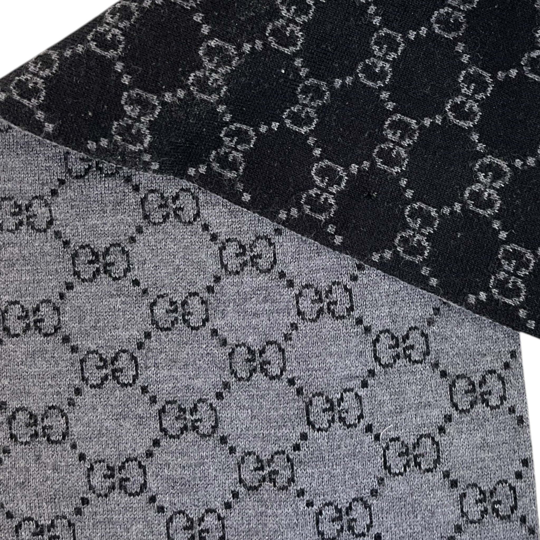 Men's Gg Supreme Scarf Grey