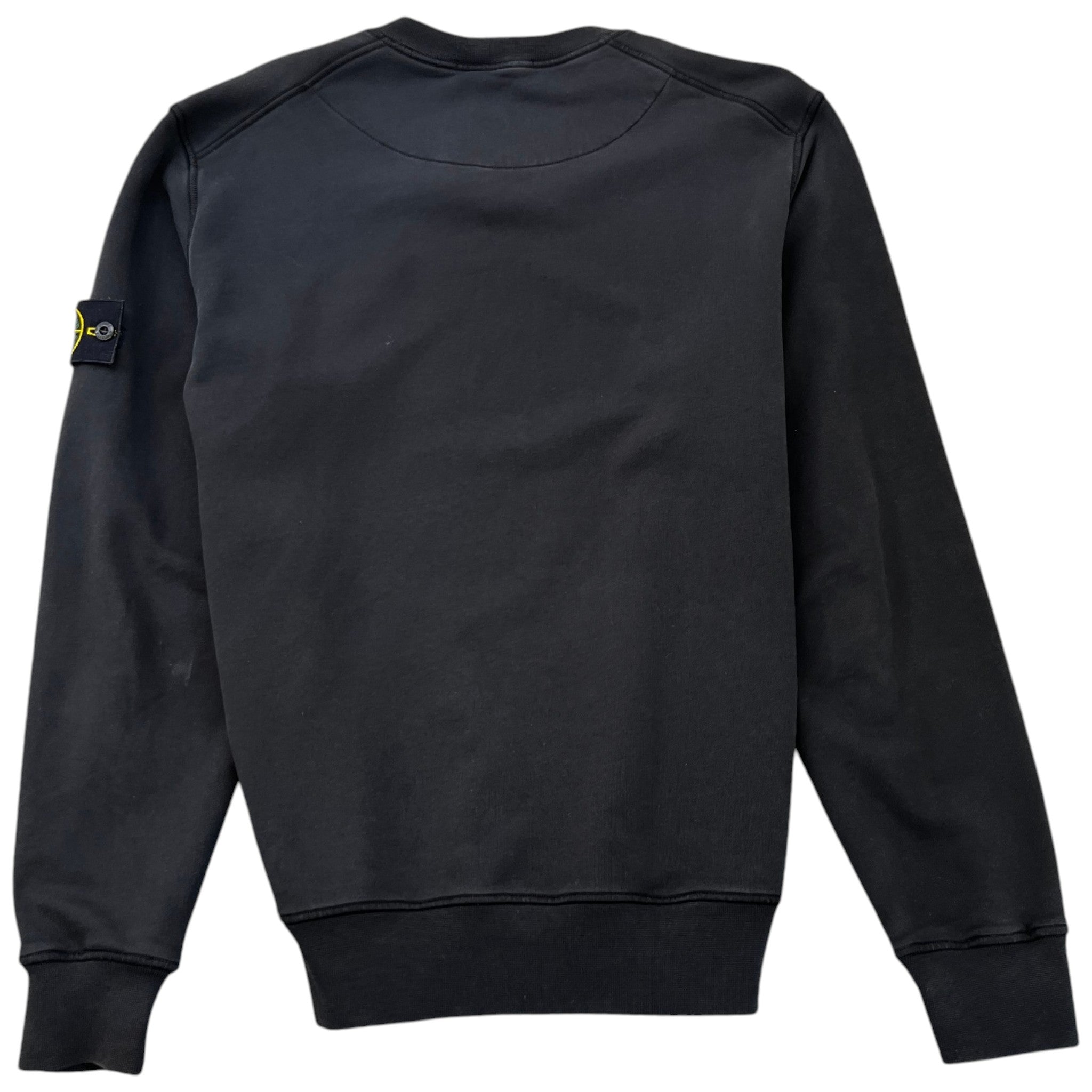 Men's Applique Logo Sweatshirt Black Size L