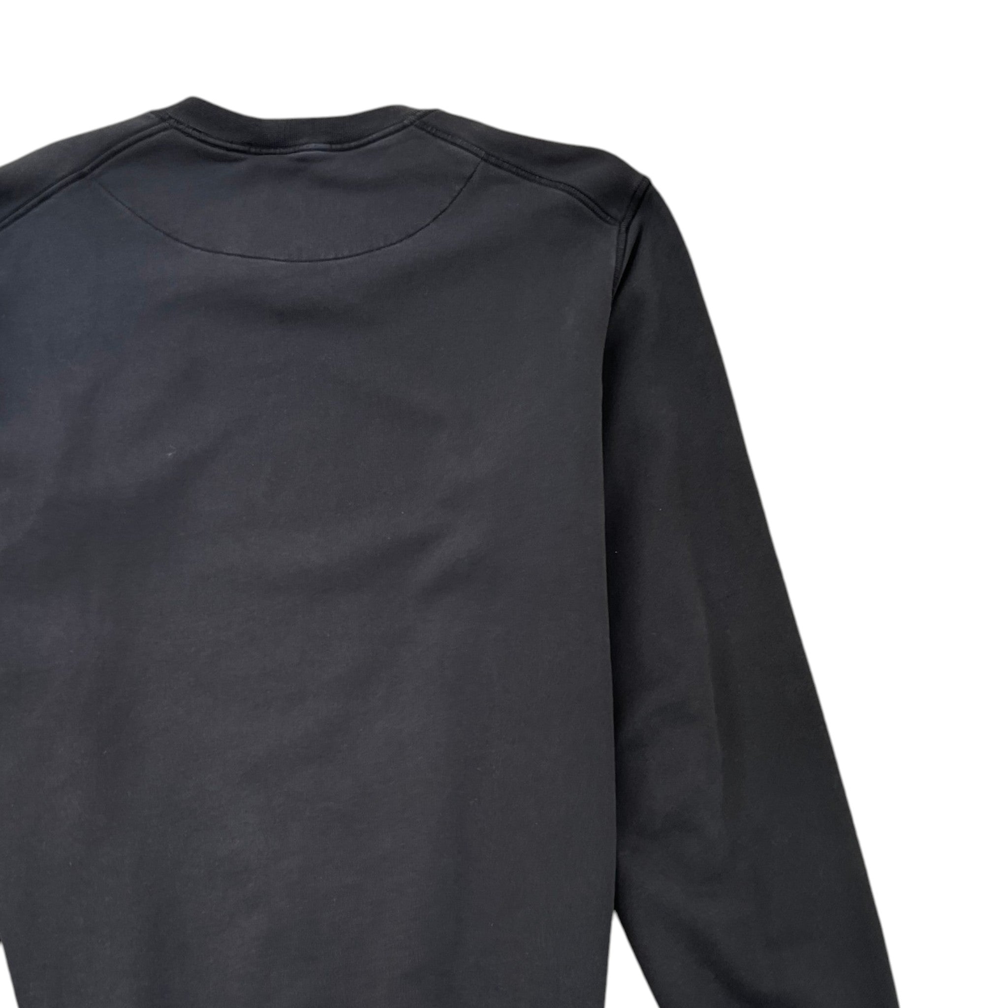 Men's Applique Logo Sweatshirt Black Size L