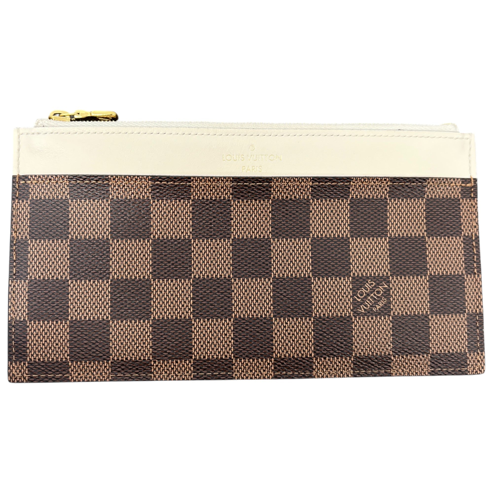 Women's Damier Slim Wallet Brown