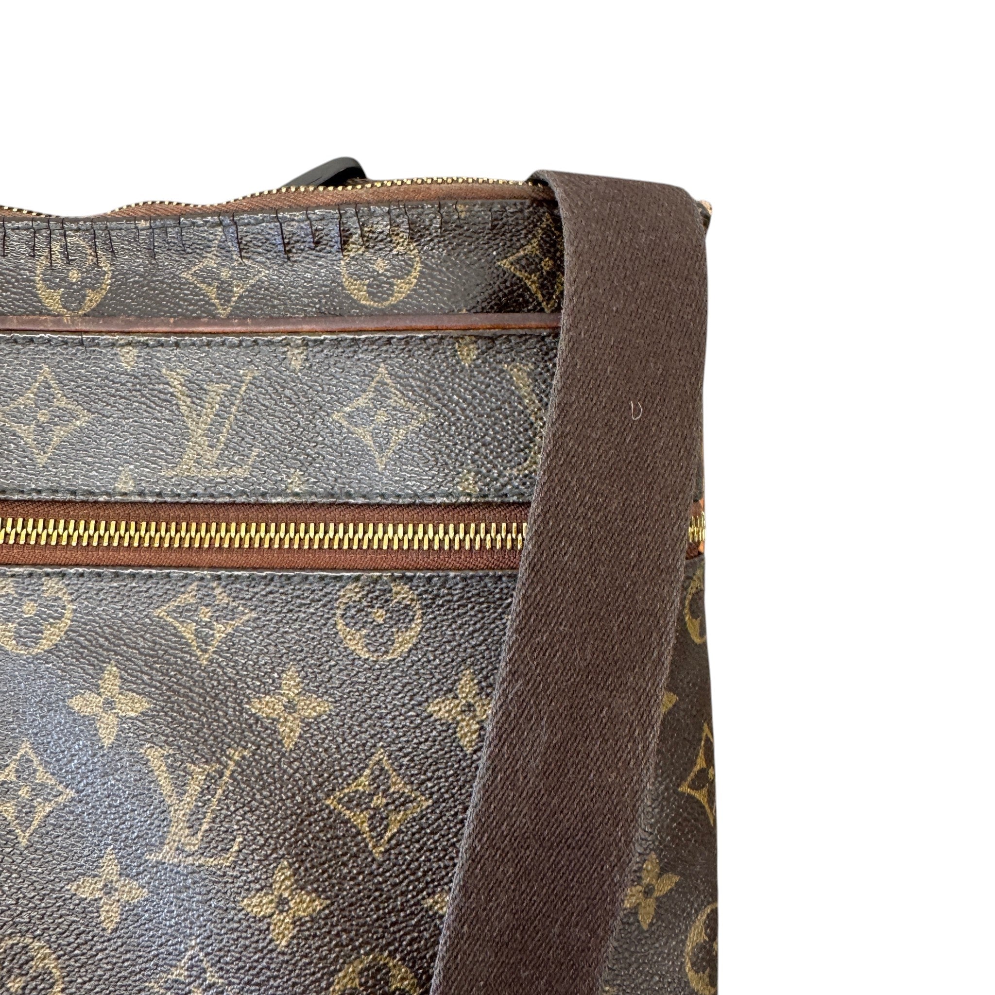 Men's Monogram Valmy Pochette Bag Brown
