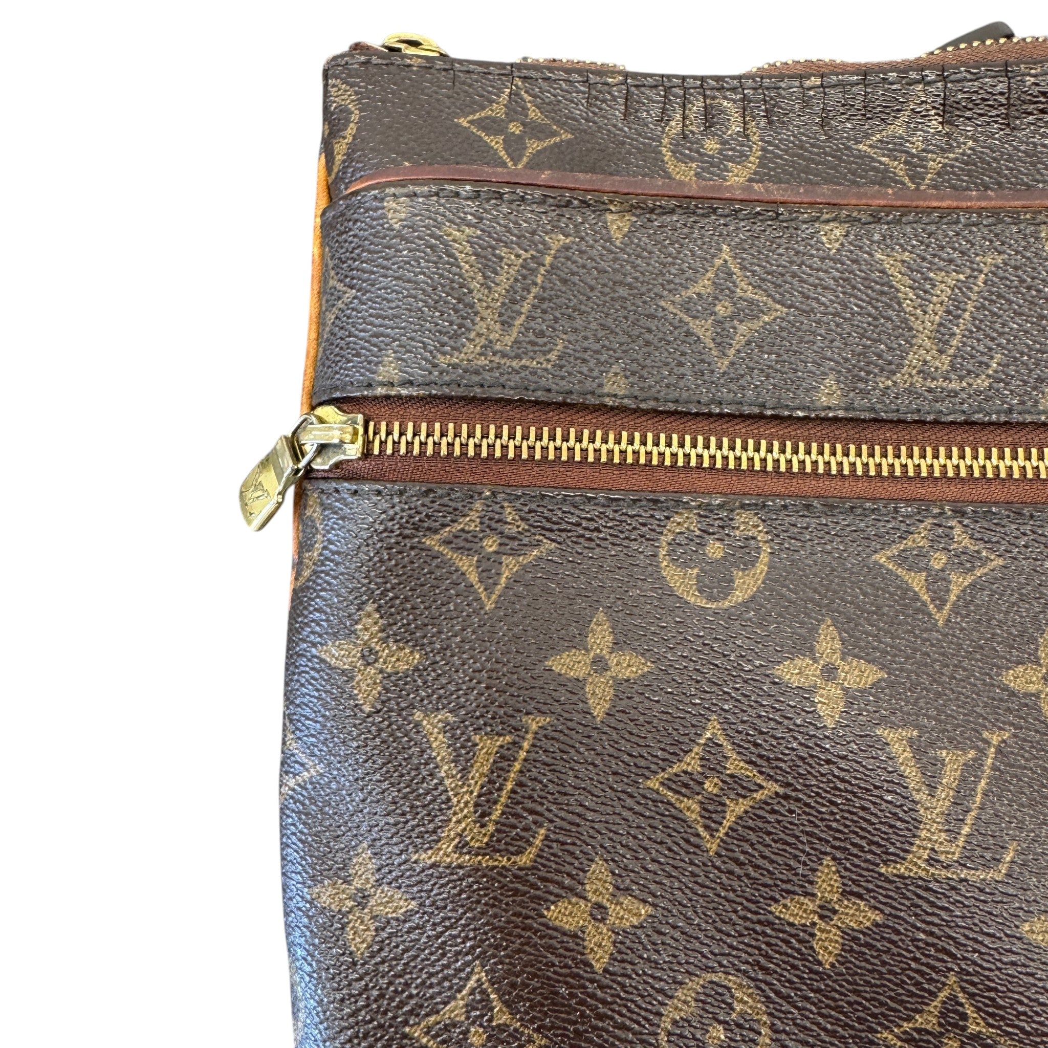 Men's Monogram Valmy Pochette Bag Brown