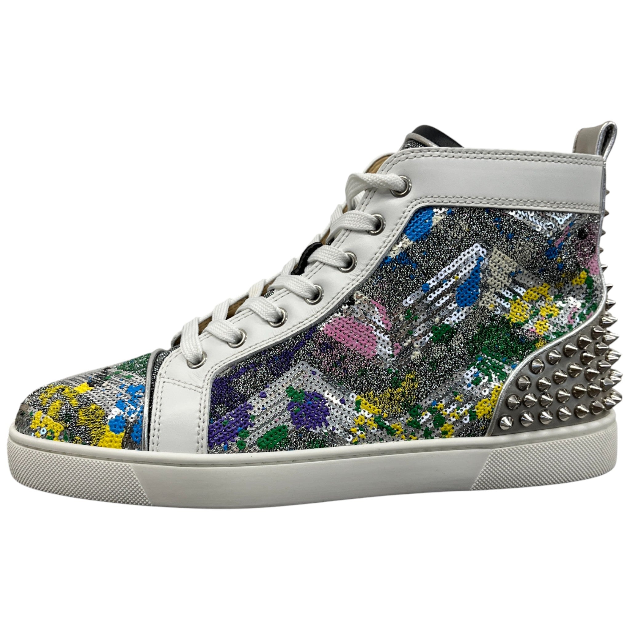 Men's Lou Spikes Flat Paill High Trainers Multi-Coloured Size EU 40.5 / UK 6.5