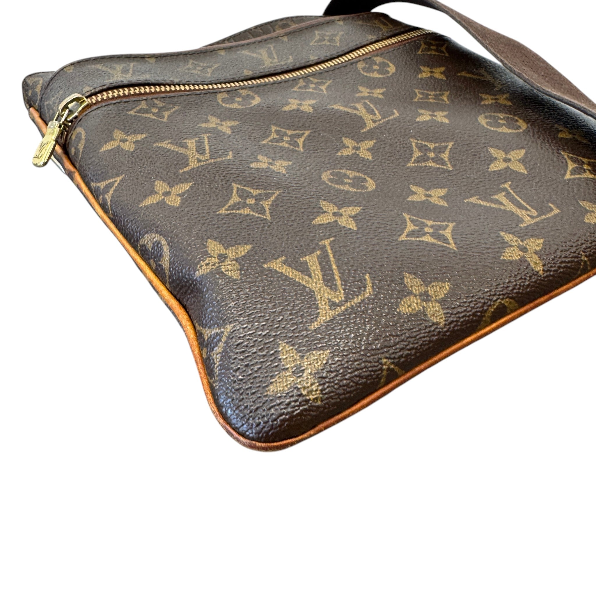 Men's Monogram Valmy Pochette Bag Brown