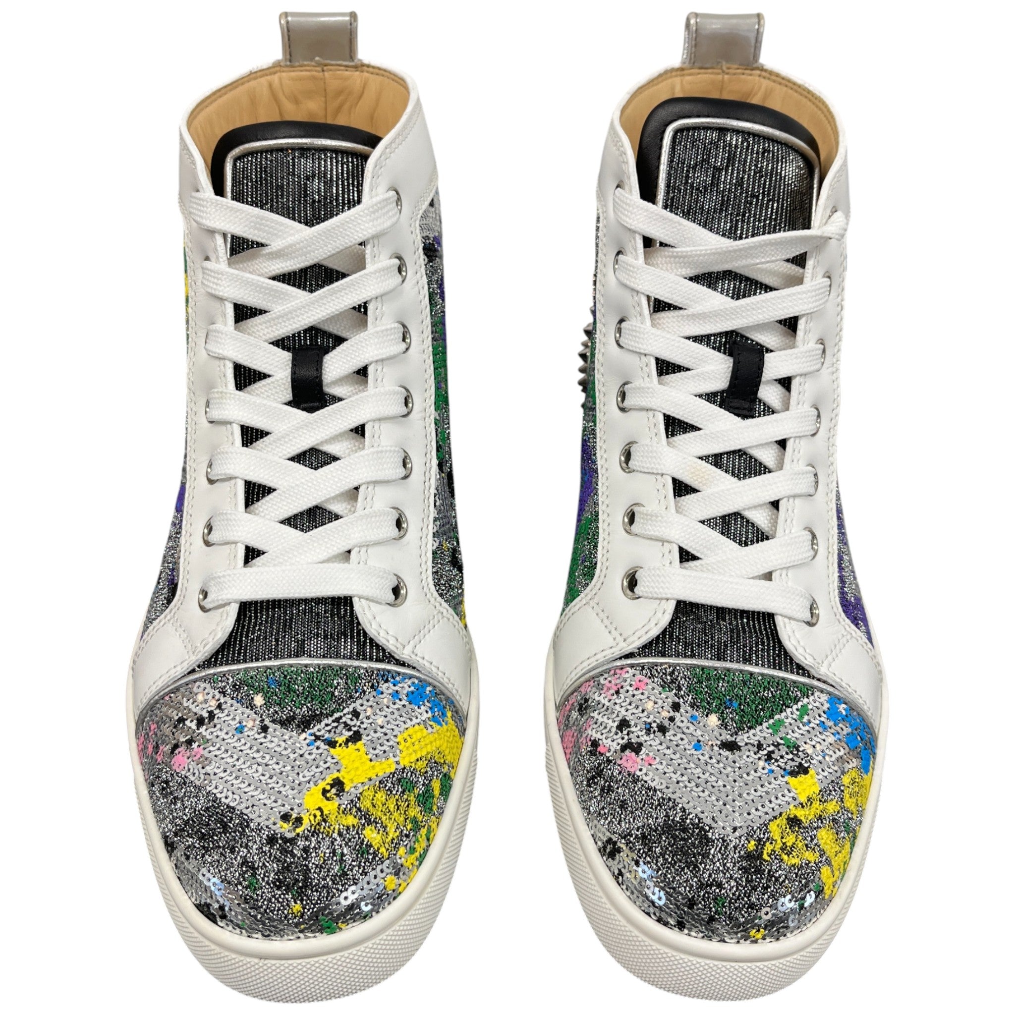 Men's Lou Spikes Flat Paill High Trainers Multi-Coloured Size EU 40.5 / UK 6.5