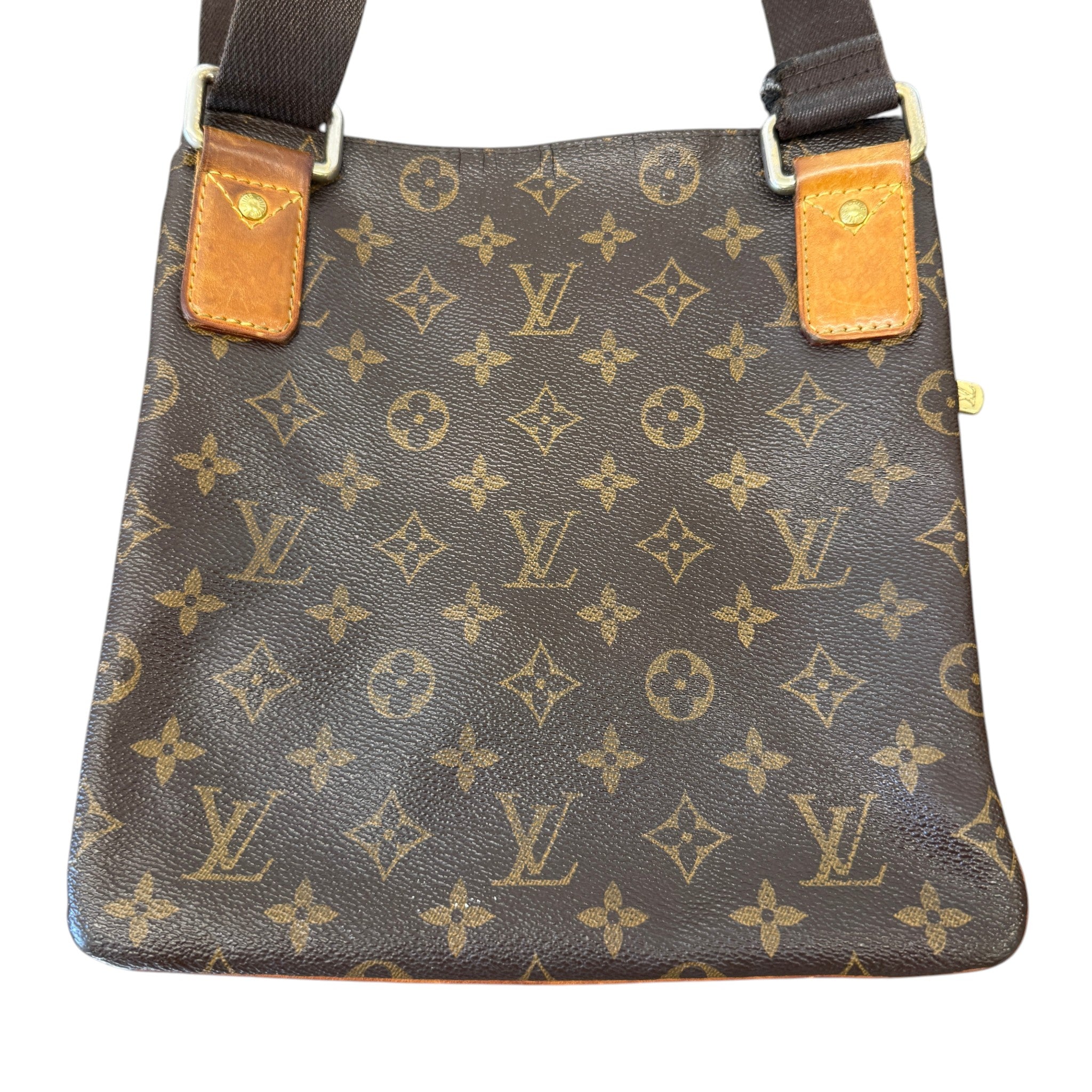 Men's Monogram Valmy Pochette Bag Brown