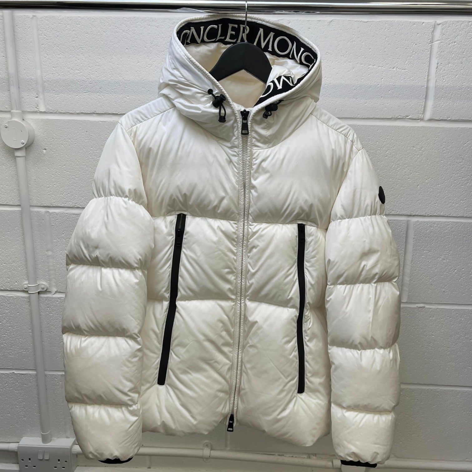 Men's Montcla Down Jacket White Size 1 / S