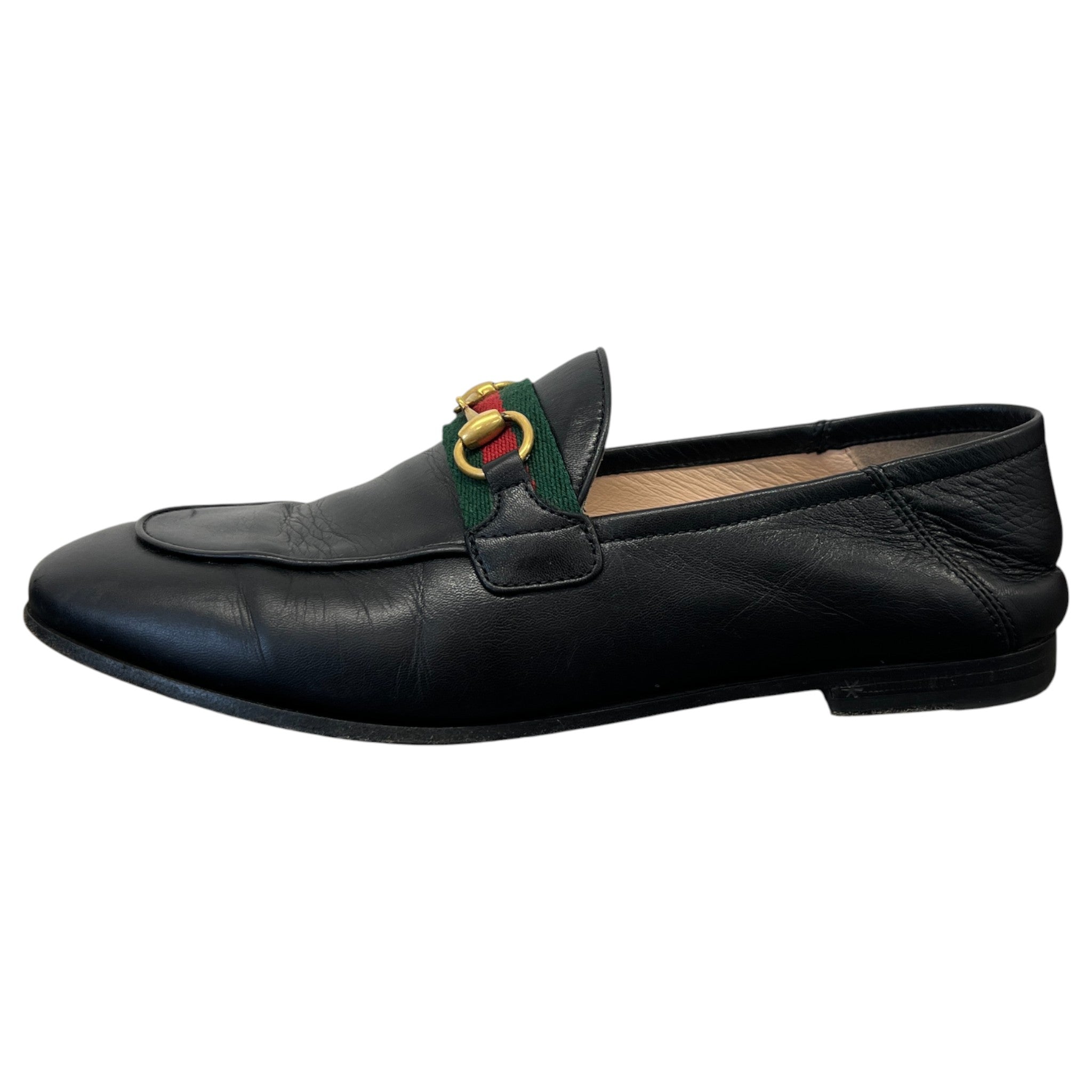 Women's Horsebit Web Loafers Black Size EU 36.5 / UK 3.5