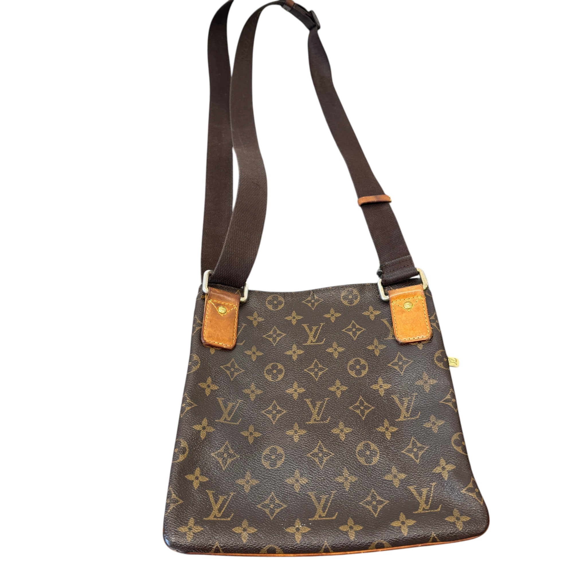 Men's Monogram Valmy Pochette Bag Brown