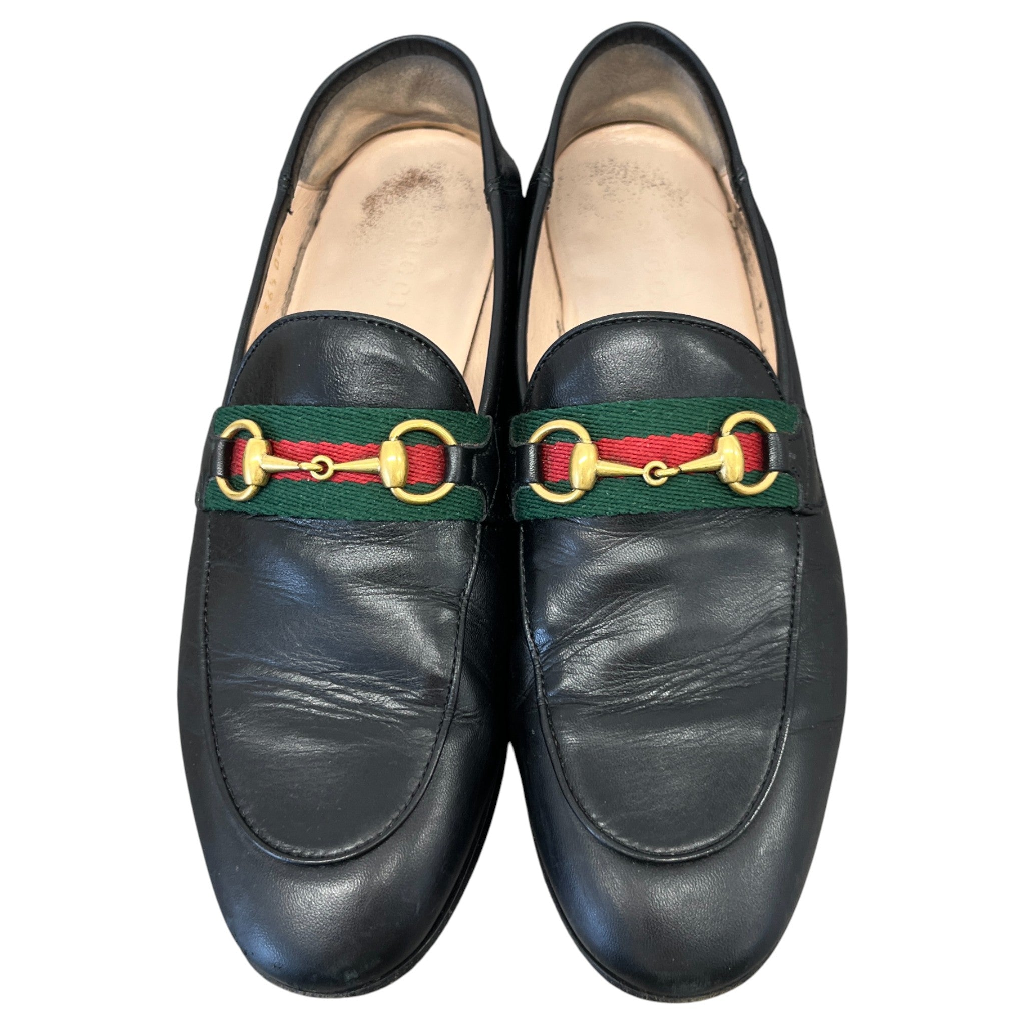 Women's Horsebit Web Loafers Black Size EU 36.5 / UK 3.5