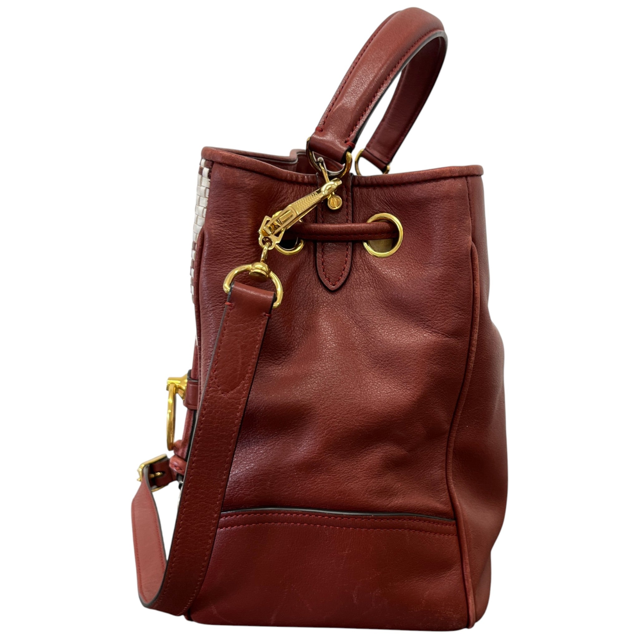 Women's Hampstead Bucket Bag Red