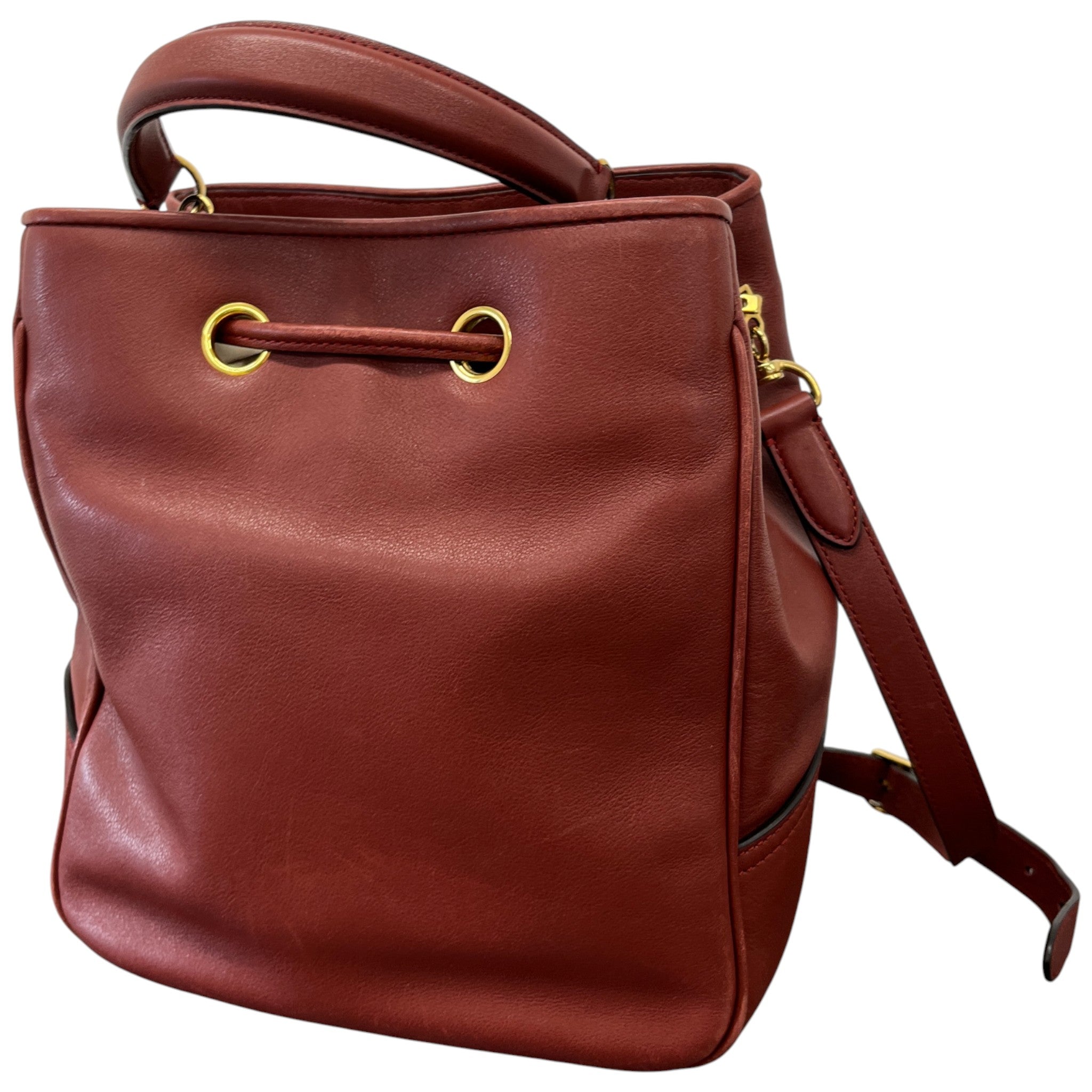 Women's Hampstead Bucket Bag Red