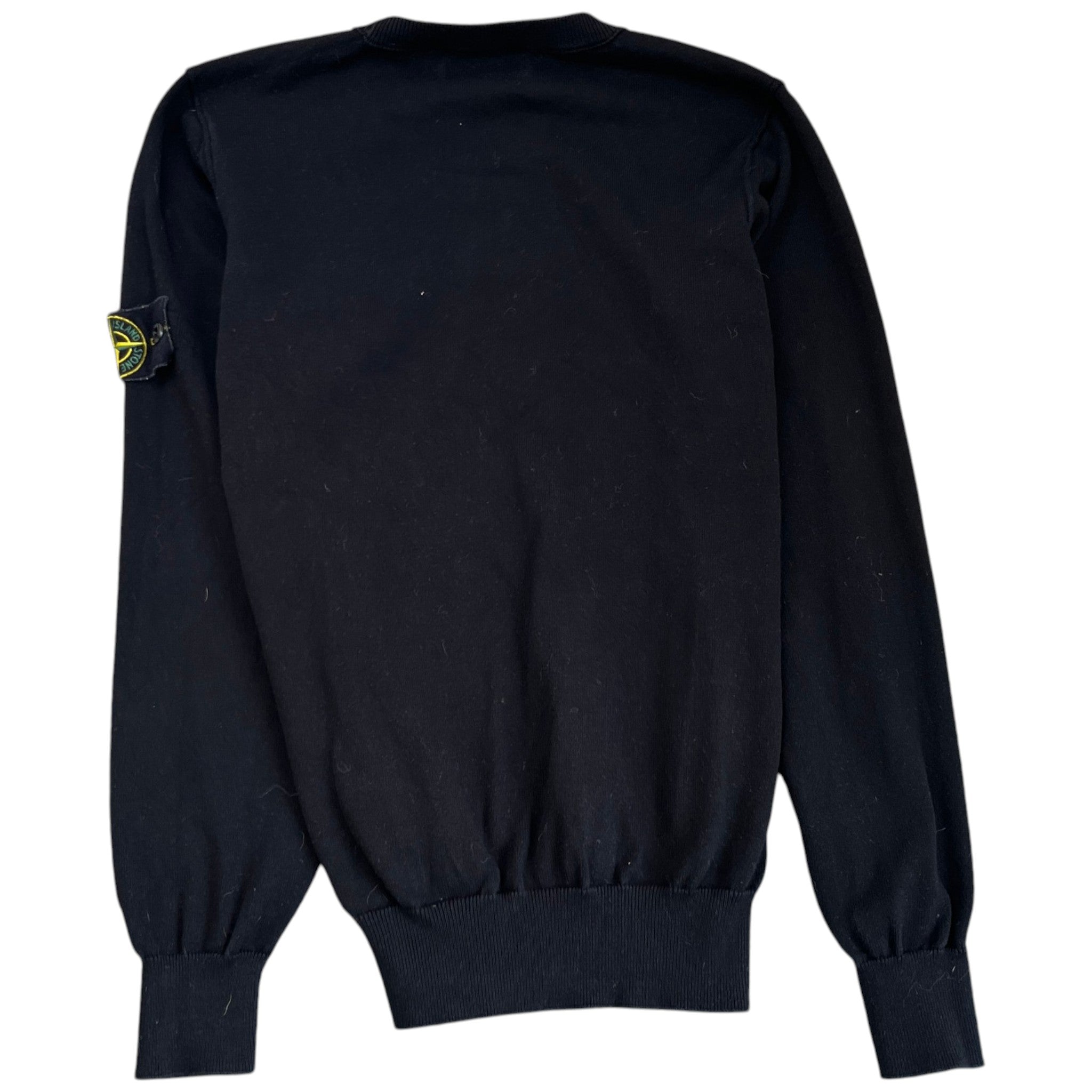 Men's Applique Logo Jumper Black Size S