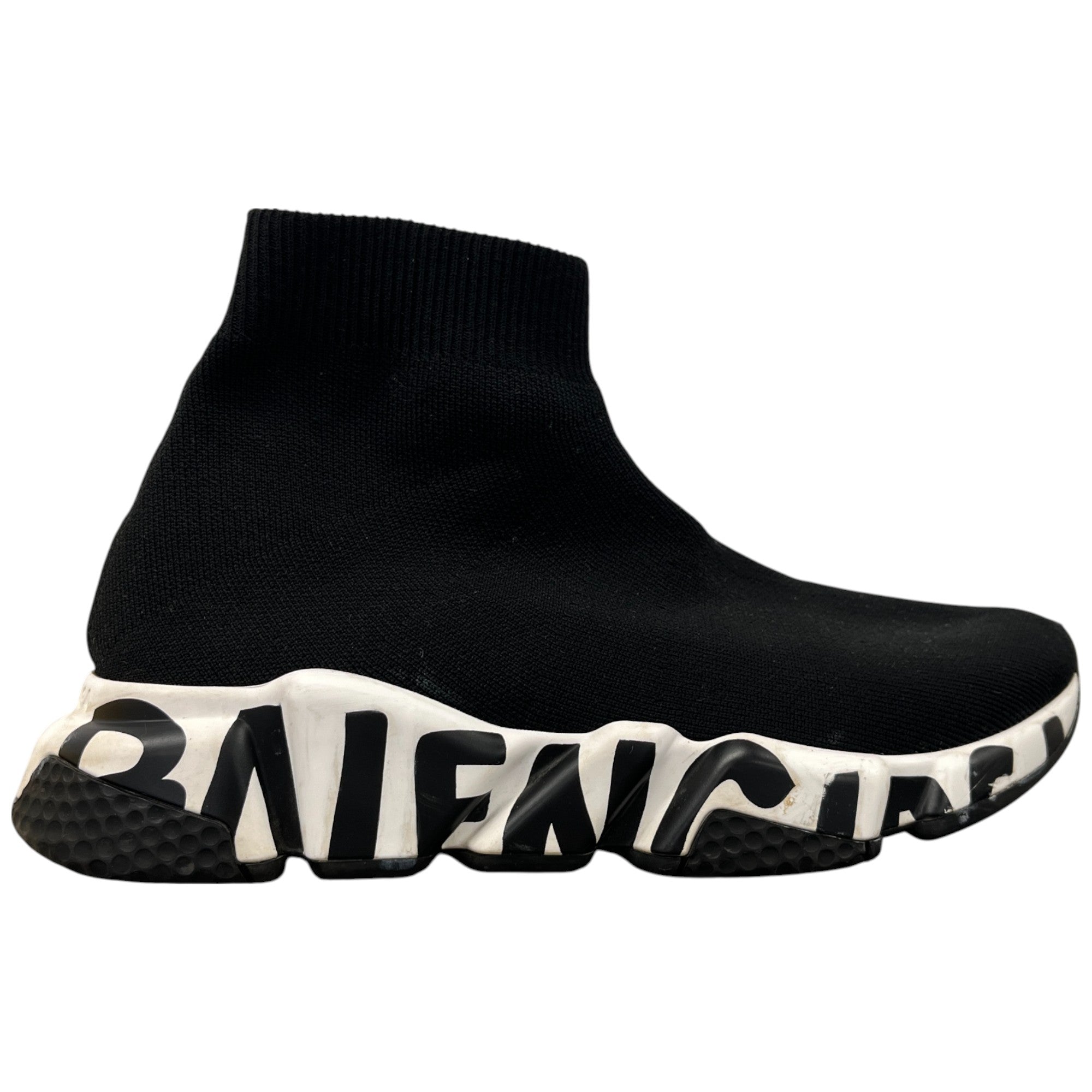 Women's Speed Sock High Trainers Black Size EU 37 / UK 4