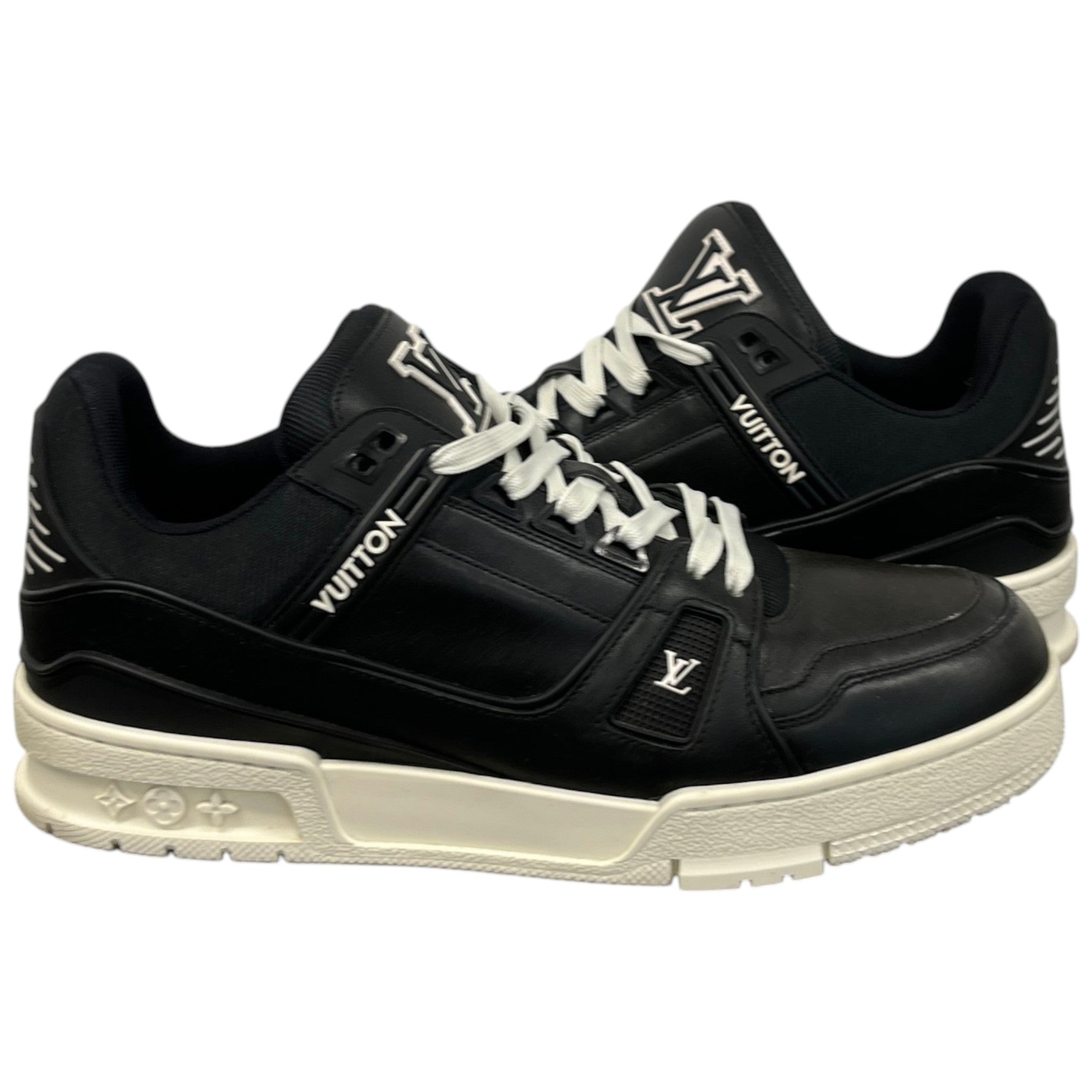 Men's Lv Low Trainers Black Size EU 40.5 / UK 6.5