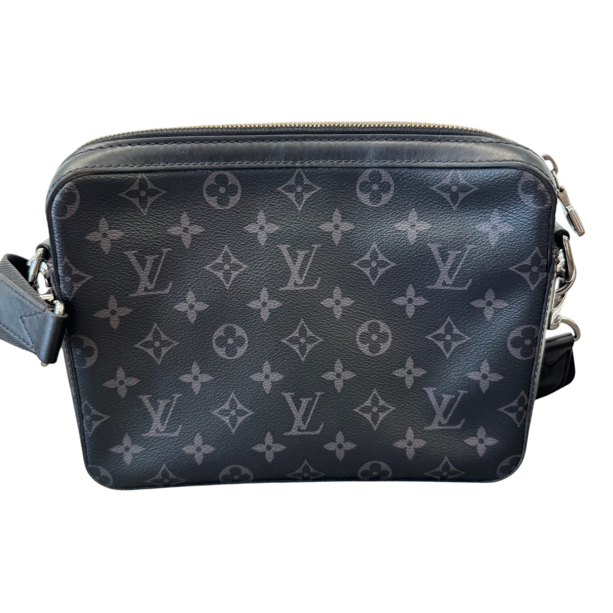 Men's Monogram Eclipse Trio Messenger Bag Black