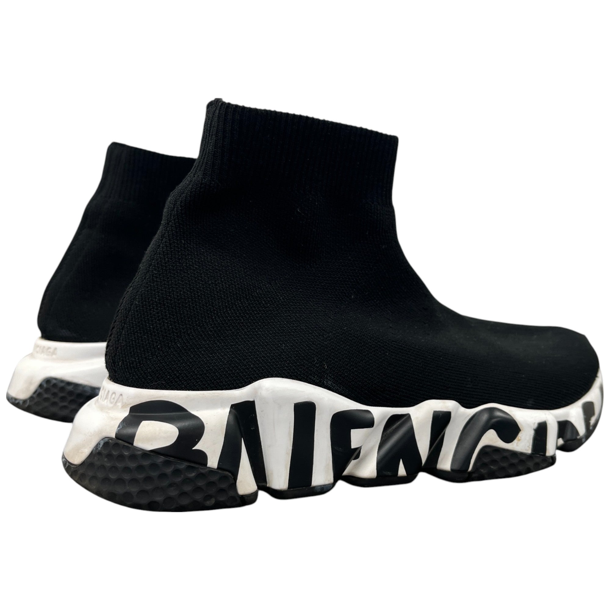 Women's Speed Sock High Trainers Black Size EU 37 / UK 4