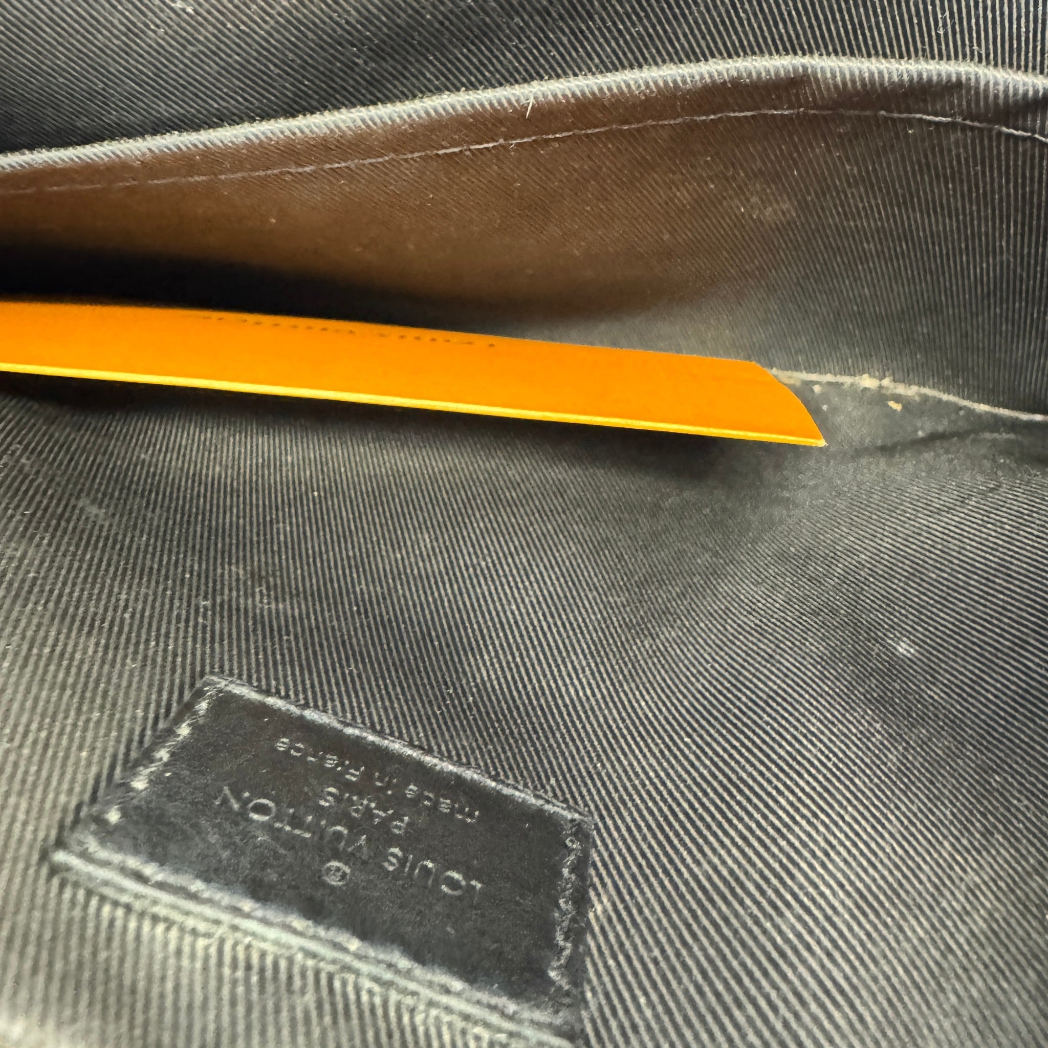 Men's Monogram Eclipse Trio Messenger Bag Black