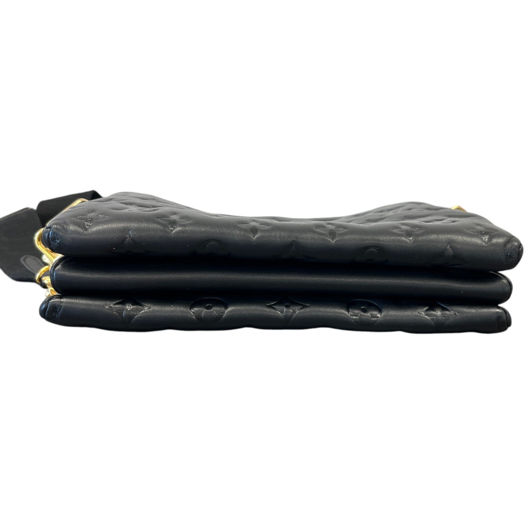 Women's Monogram Coussin Pm Bag Black