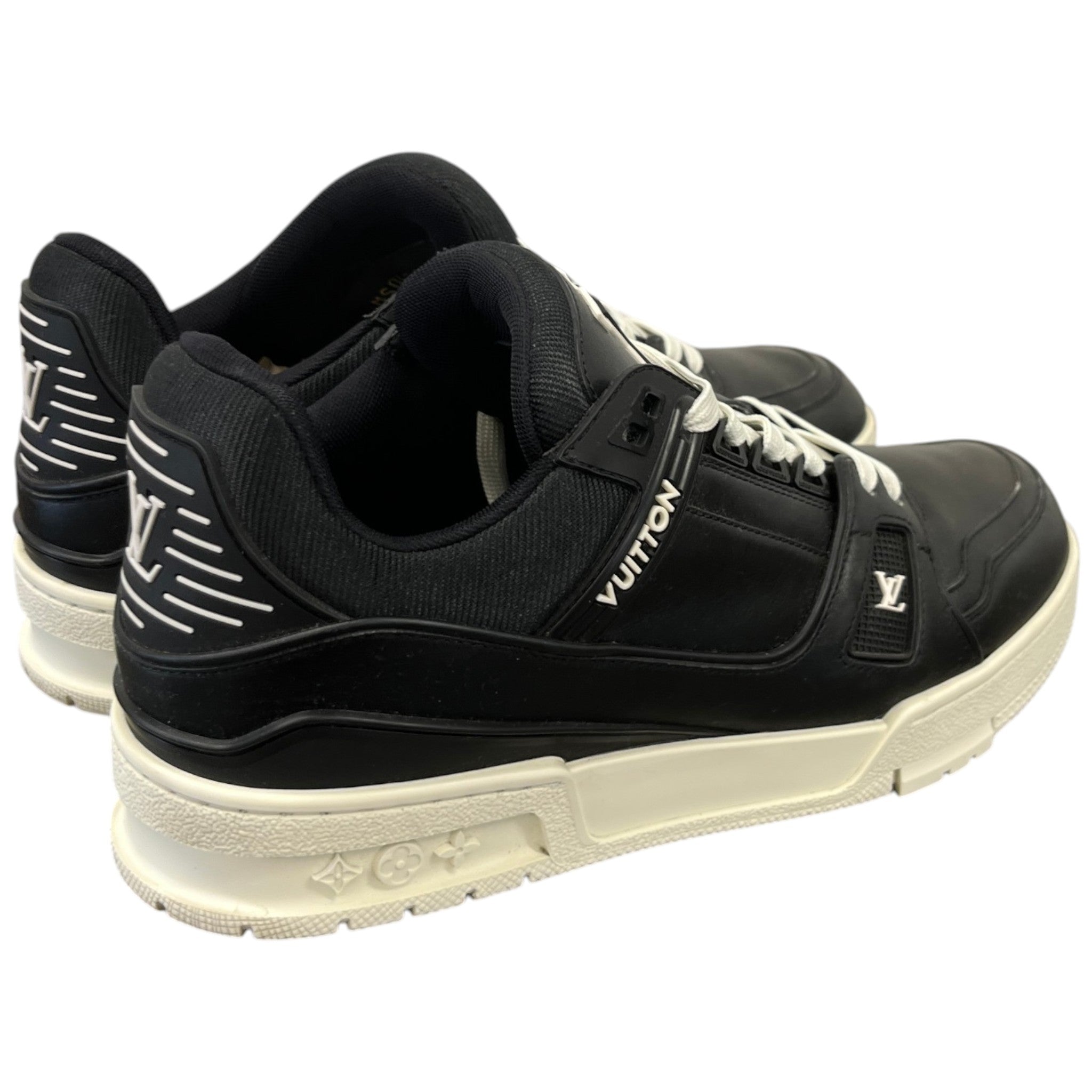 Men's Lv Low Trainers Black Size EU 40.5 / UK 6.5