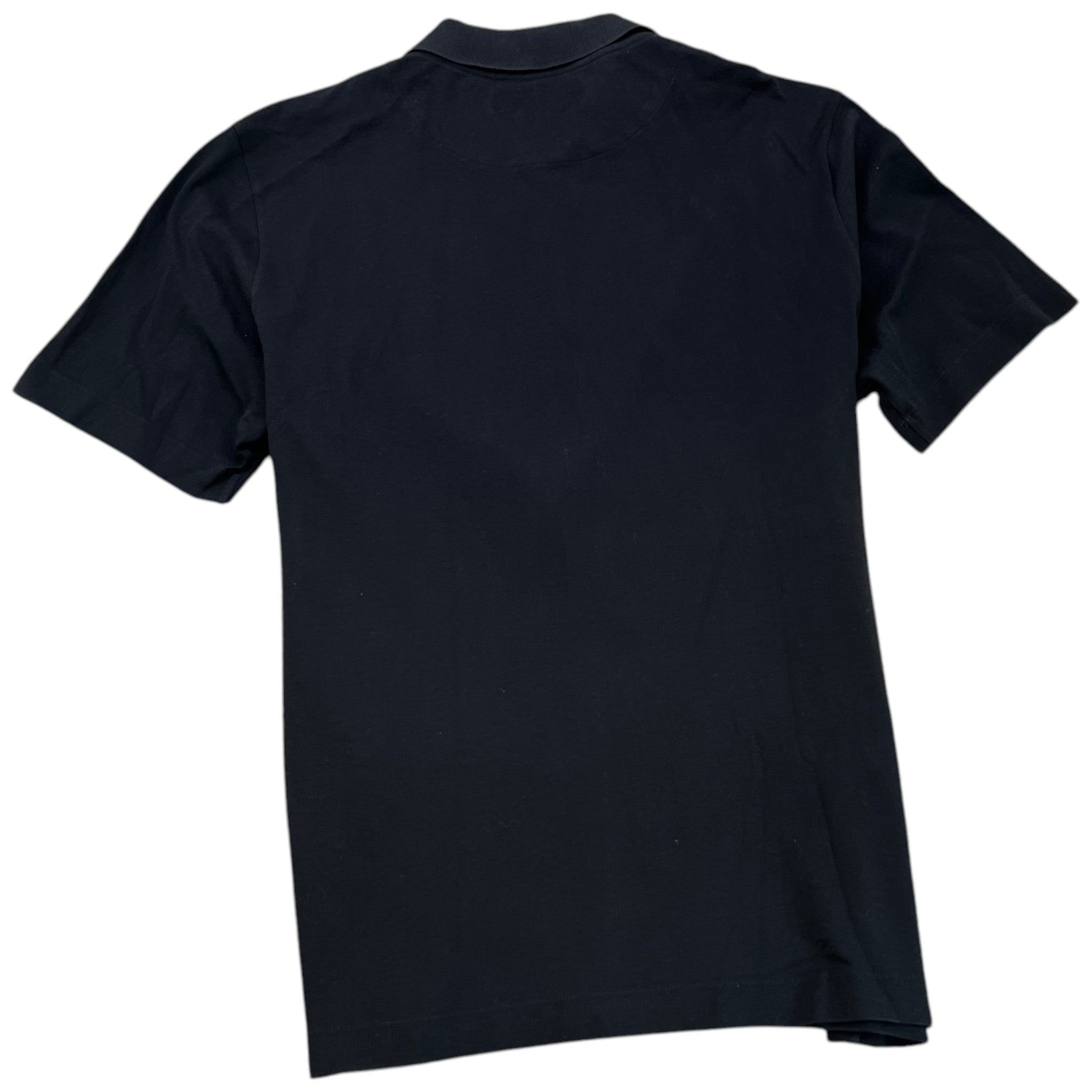 Men's Damier Pocket Polo Shirt Black Size XL