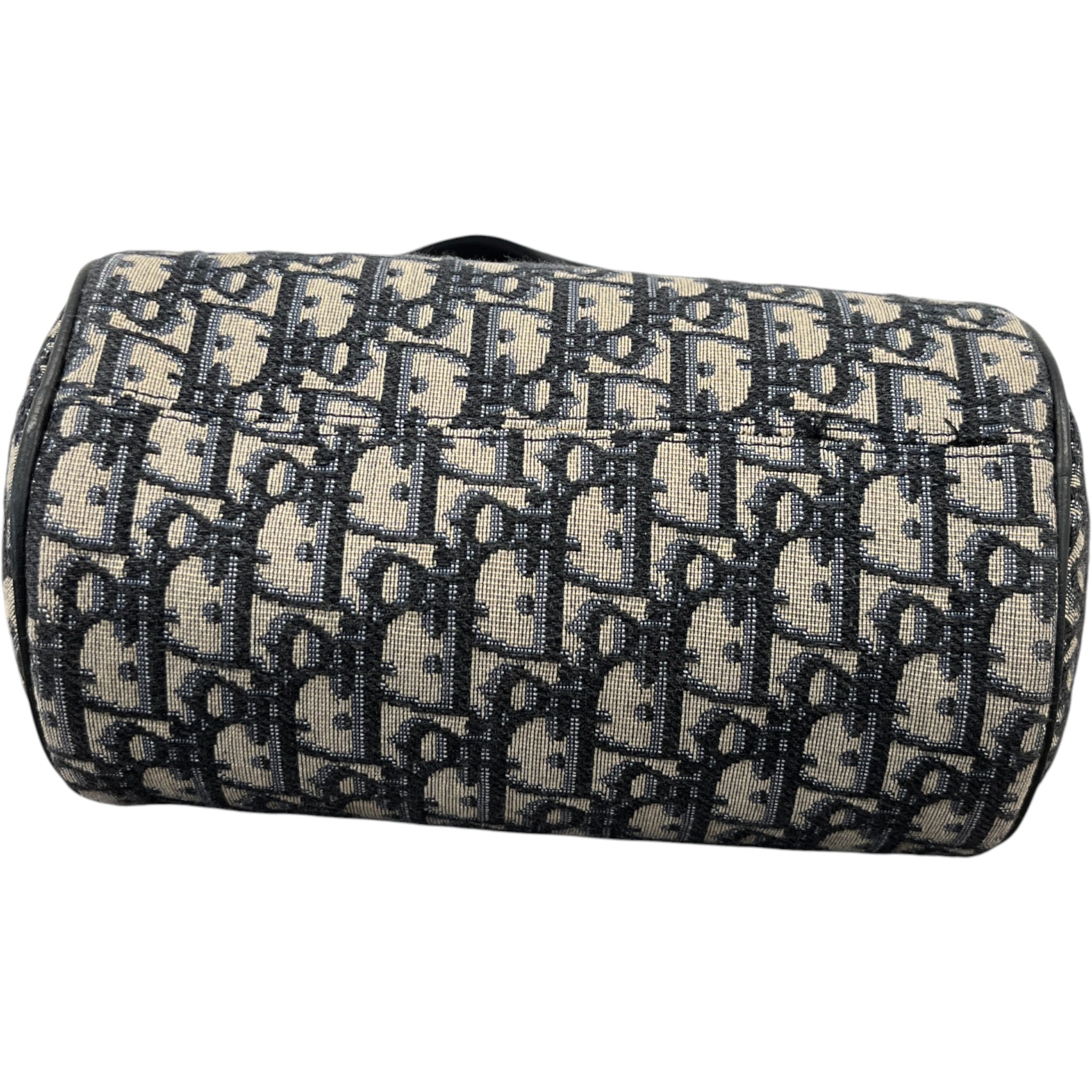 Men's Oblique Mini Roller Messenger Bag Black