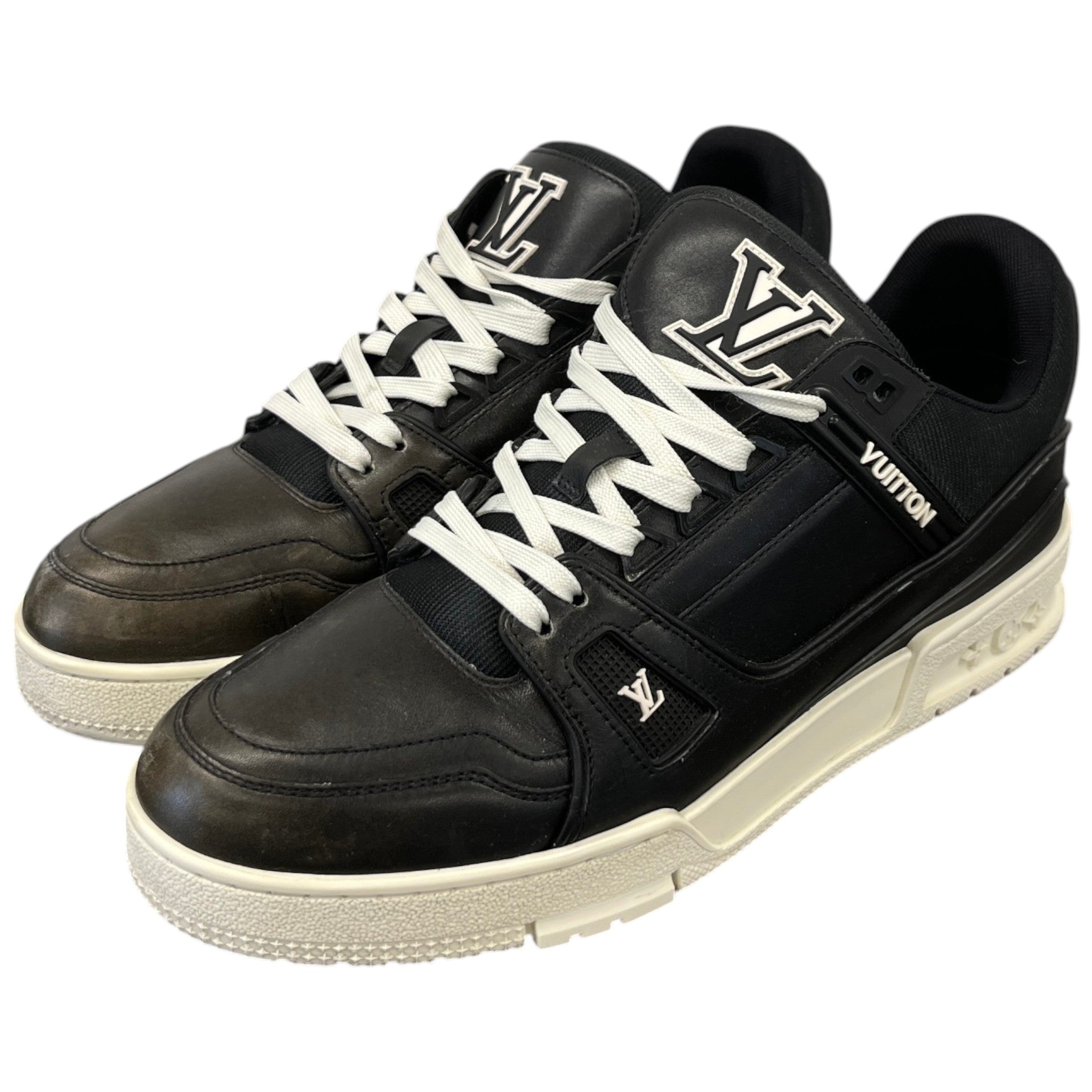 Men's Lv Low Trainers Black Size EU 40.5 / UK 6.5