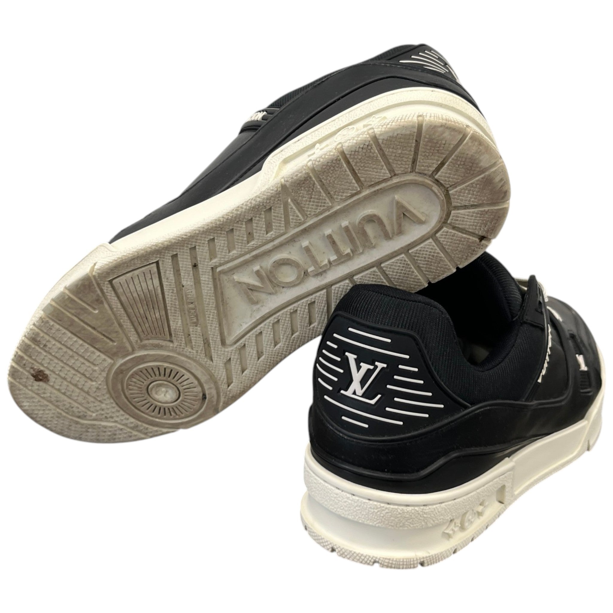 Men's Lv Low Trainers Black Size EU 40.5 / UK 6.5