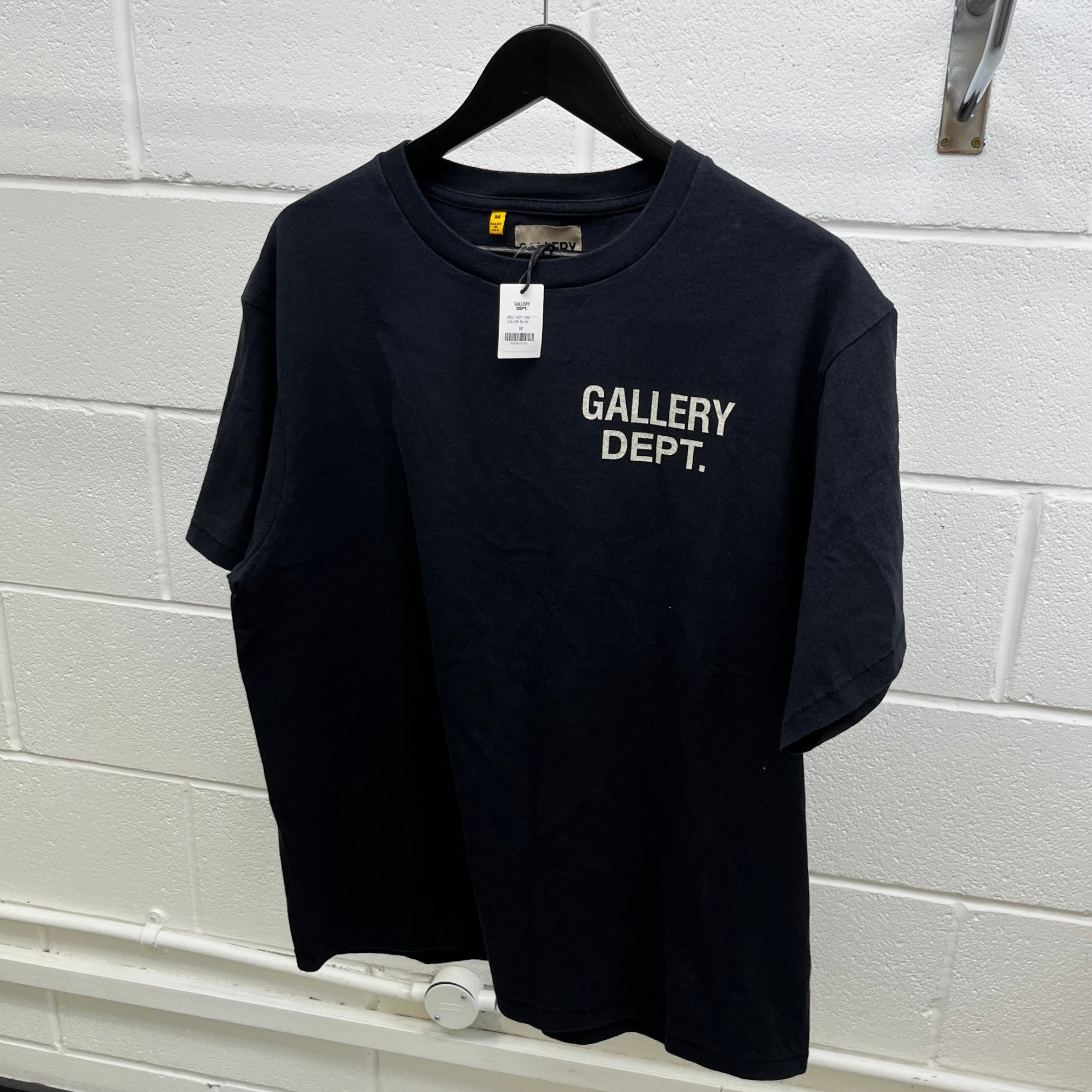 Men's Logo Print T-Shirt Grey Size M