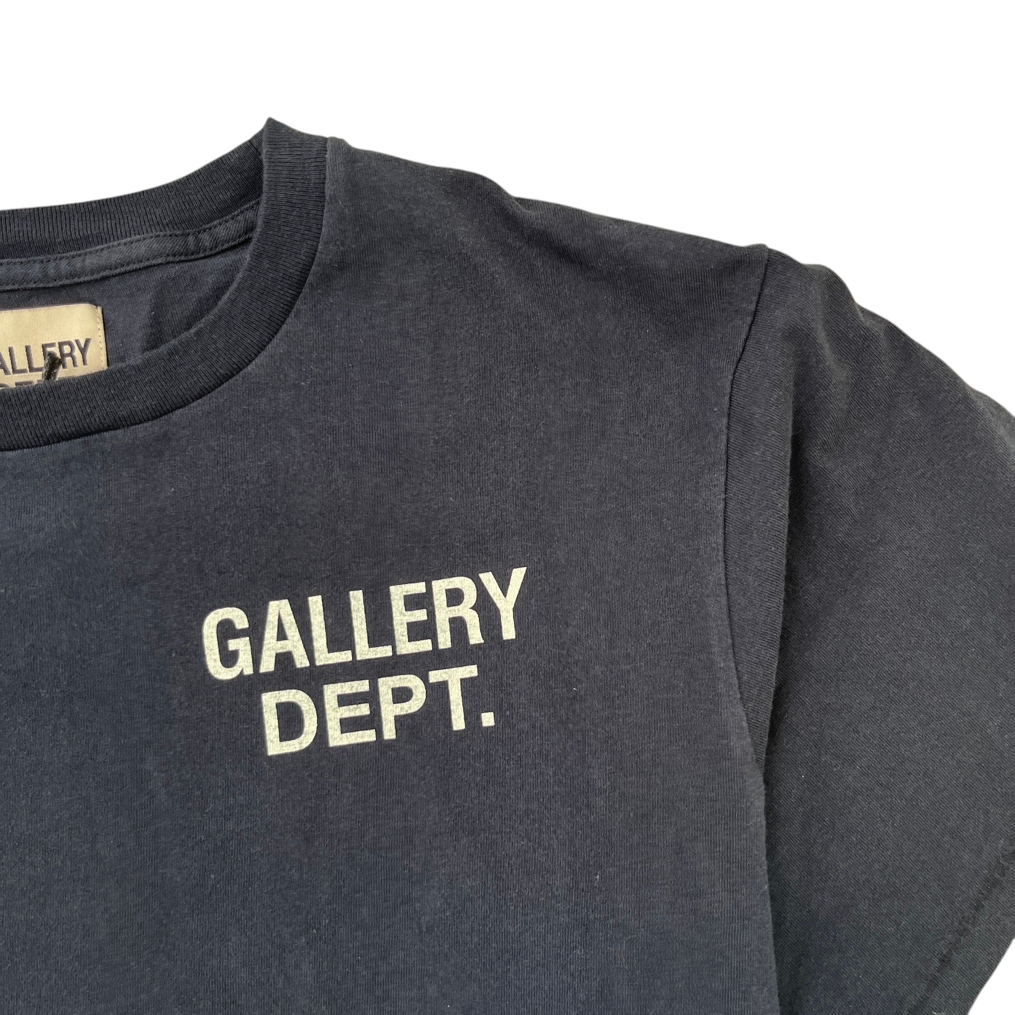 Men's Logo Print T-Shirt Grey Size M