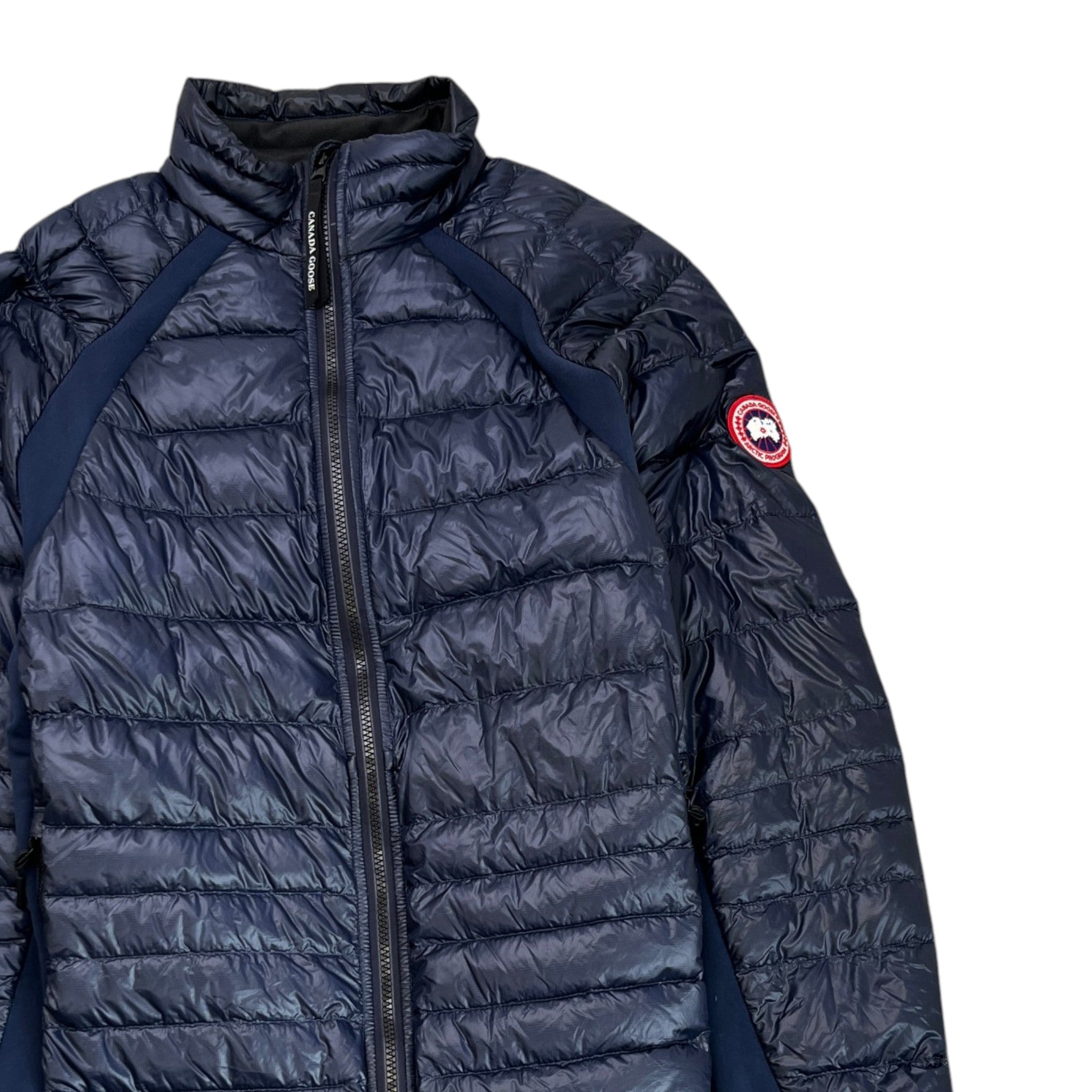 Men's Hybridge Lite Down Jacket Navy Size L