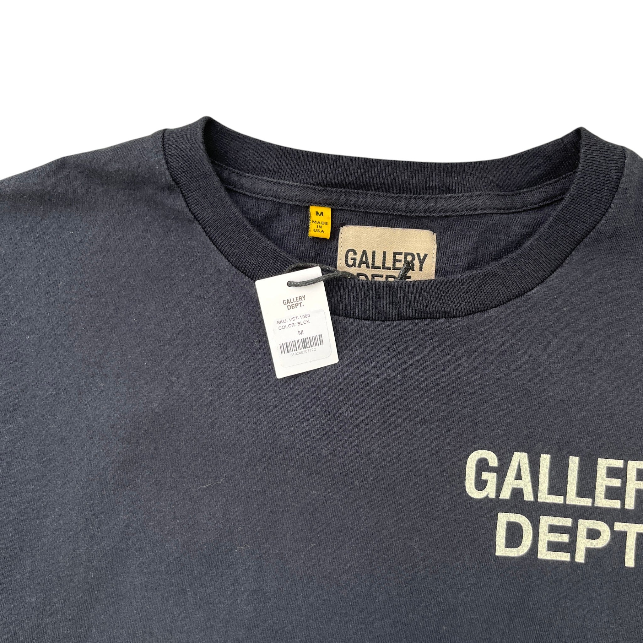 Men's Logo Print T-Shirt Grey Size M