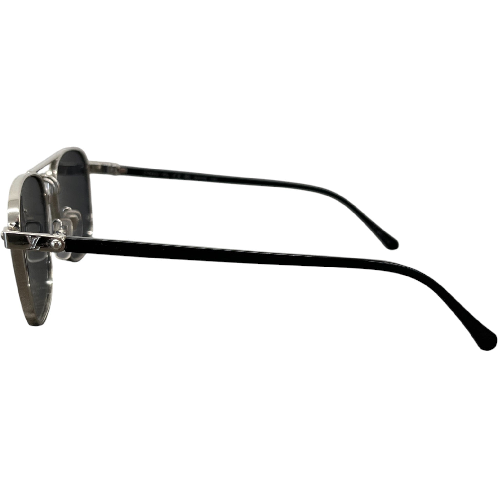 Men's Lv Signature Sunglasses Silver