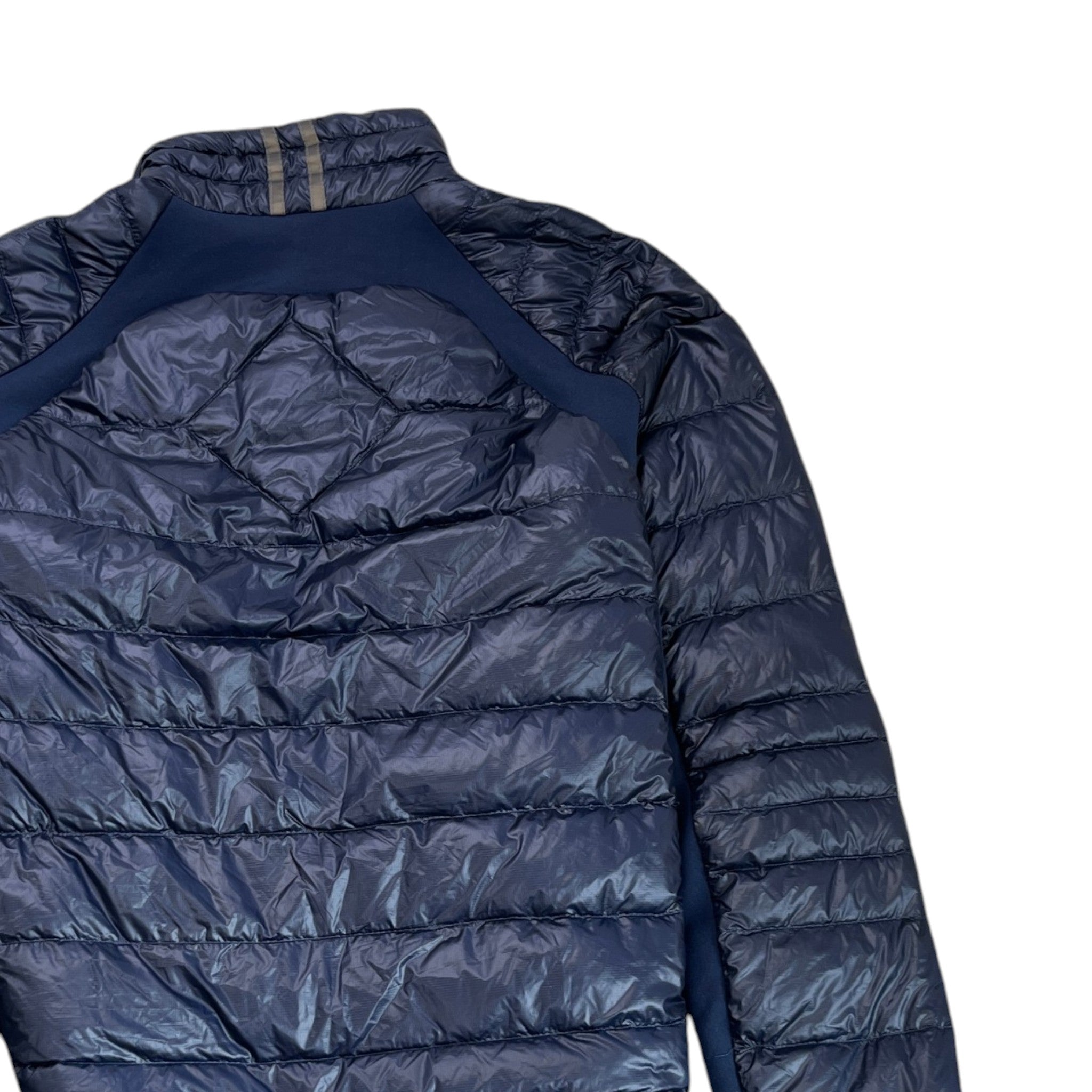 Men's Hybridge Lite Down Jacket Navy Size L