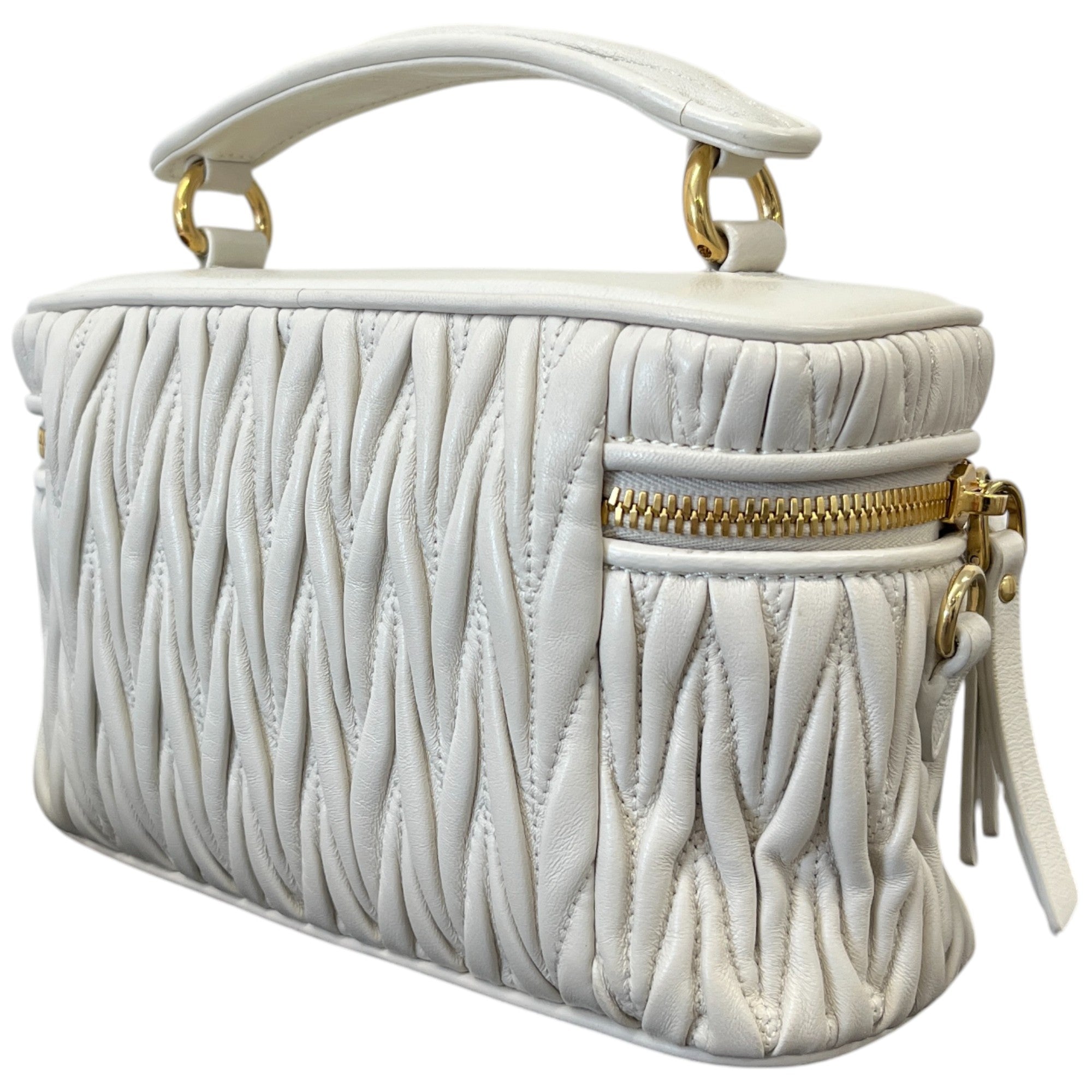 Women's Matelasse Bag Cream
