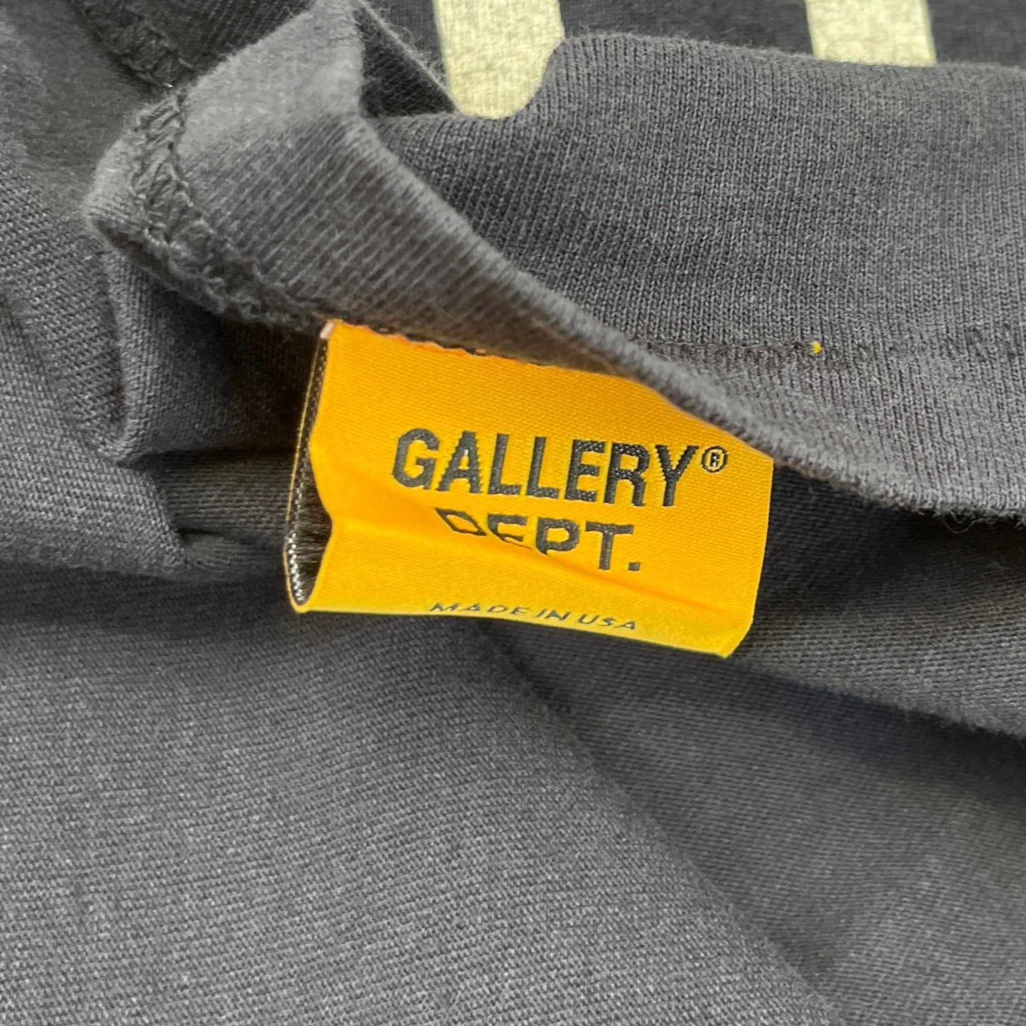 Men's Logo Print T-Shirt Grey Size M